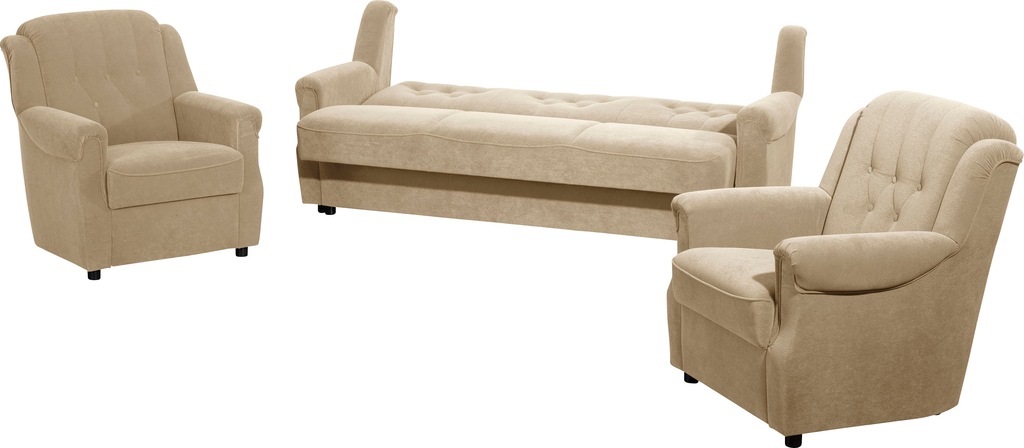 Max Winzer® Polstergarnitur »Freiburg, Set: 3-Sitzer Kippsofa, 2-Sitzer, Se günstig online kaufen