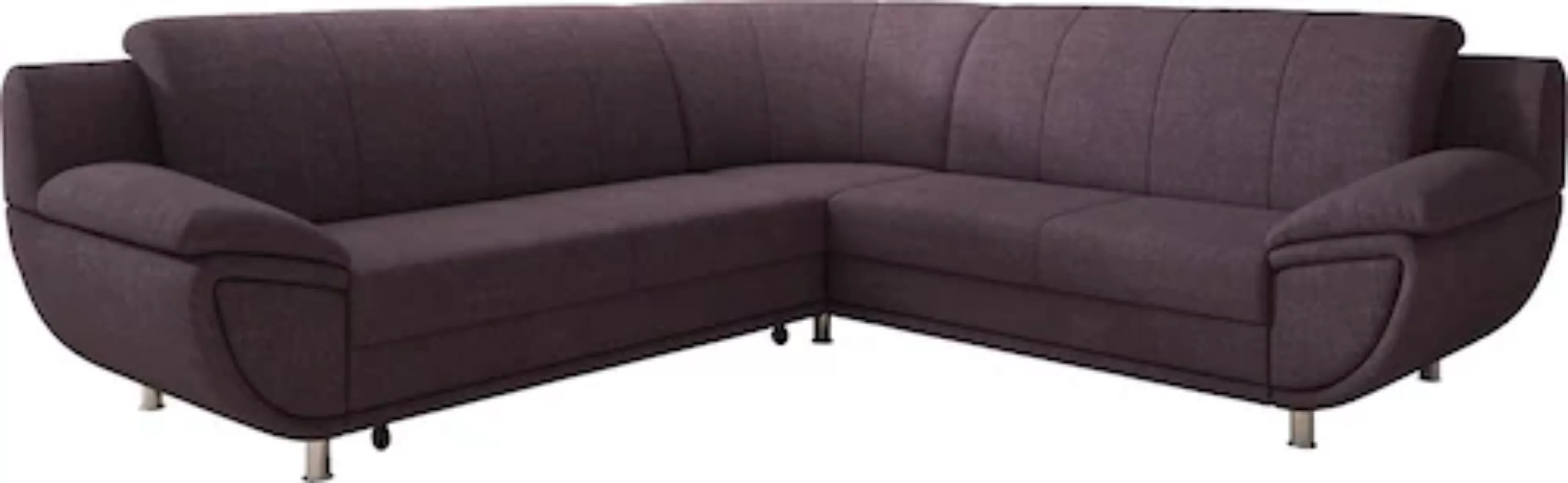 TRENDMANUFAKTUR Ecksofa Rondo II, L-Form, wahlweise mit Federkern, wahlweis günstig online kaufen