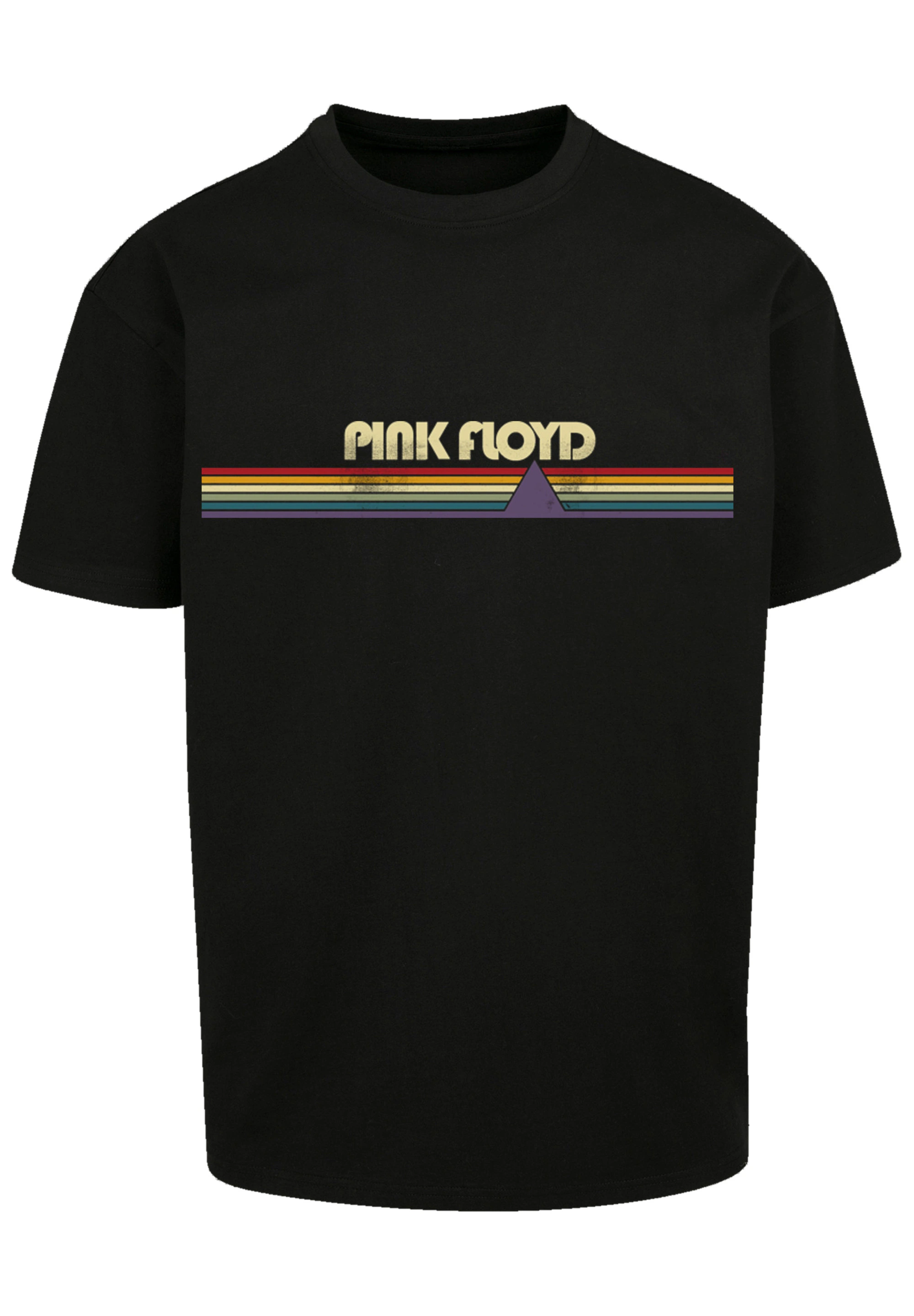 F4NT4STIC T-Shirt "Pink Floyd Prism Retro Stripes", Print günstig online kaufen