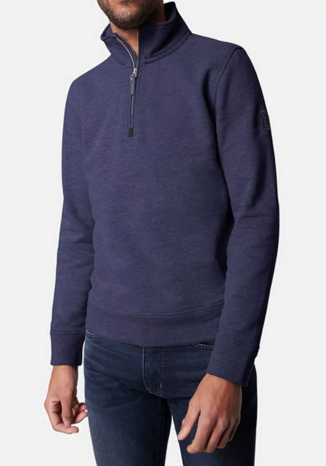 Pierre Cardin Sweatshirt Troyer soft und bequem günstig online kaufen