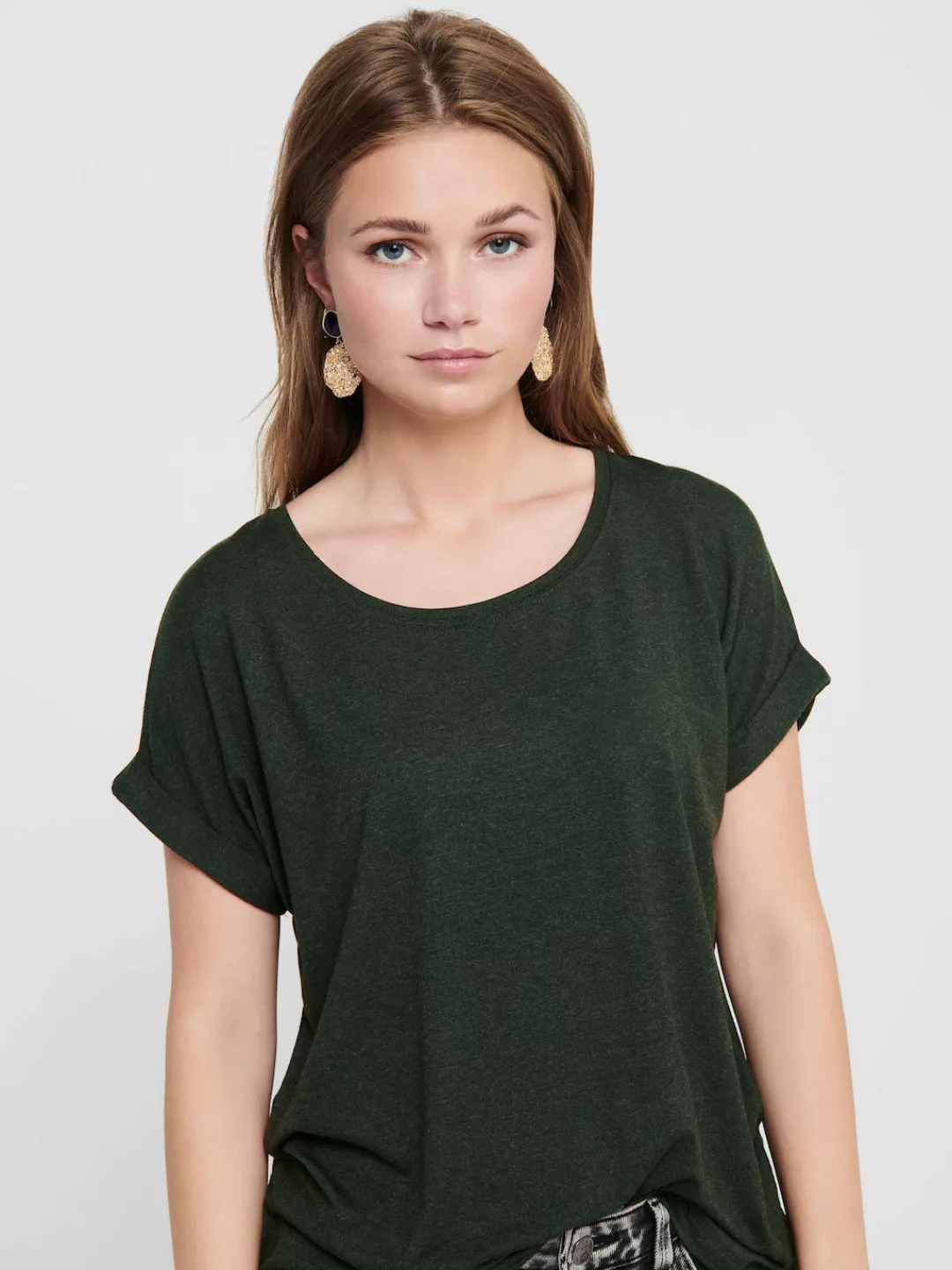 Only Damen Top onlMOSTER S/S O-NECK günstig online kaufen