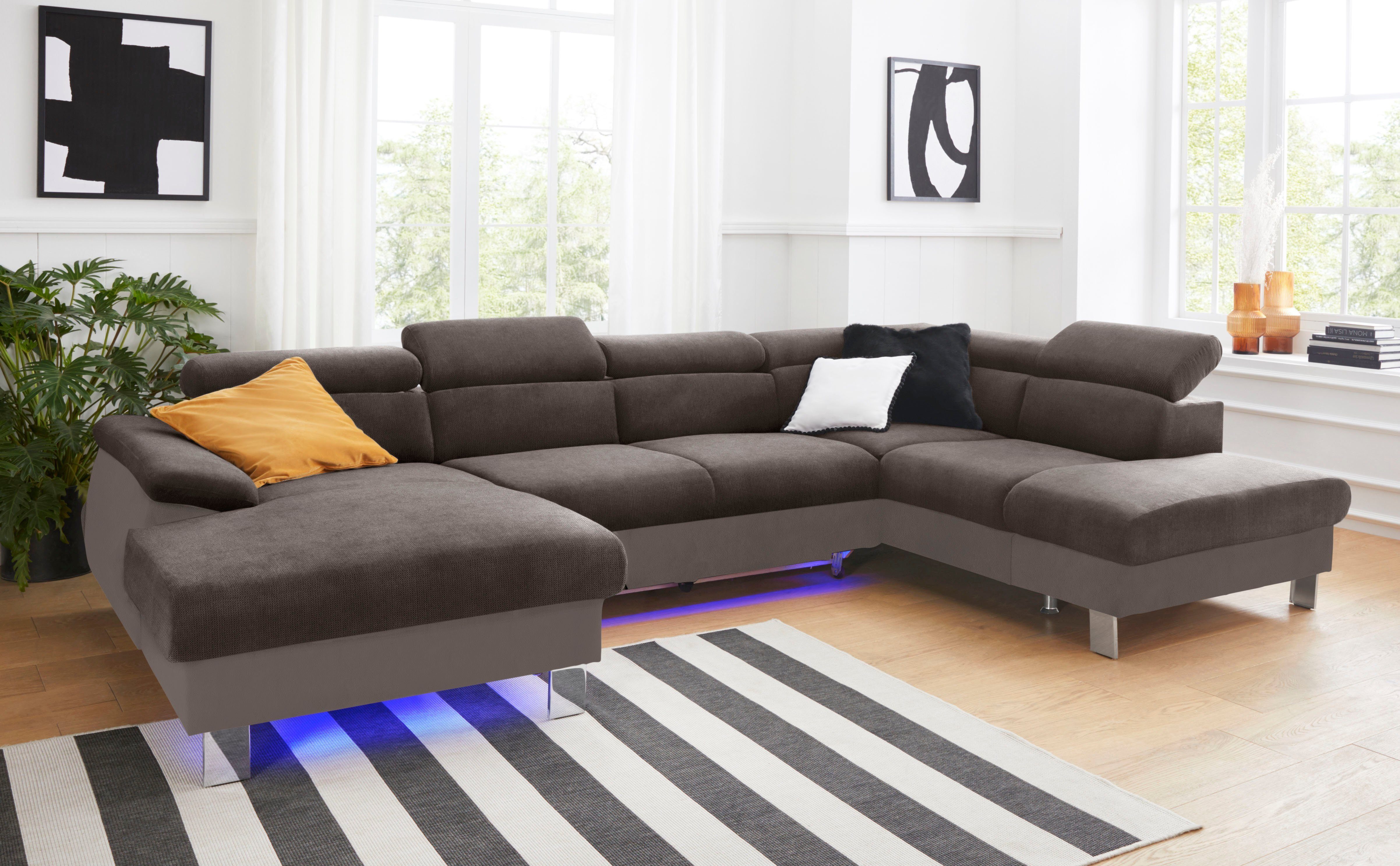 COTTA Polstergarnitur Komaris U-Form, (Set), Set günstig online kaufen