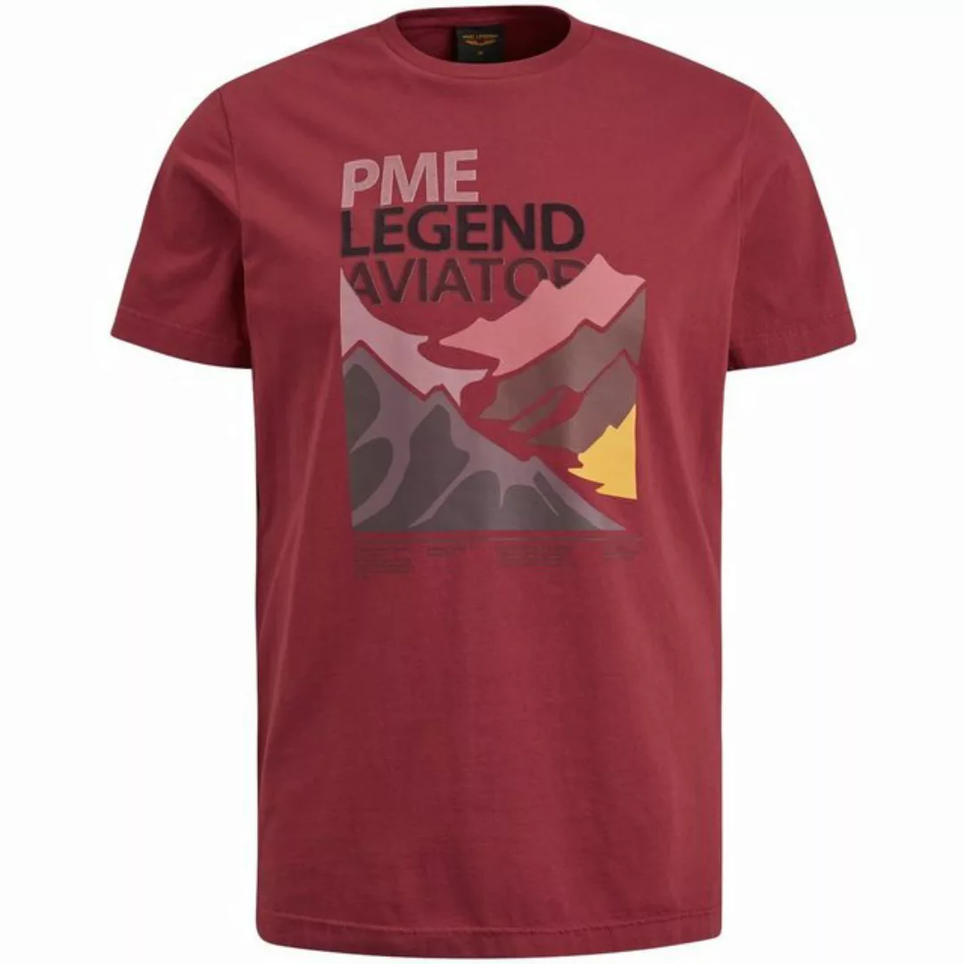 PME LEGEND Kurzarmshirt Short sleeve r-neck single jersey günstig online kaufen