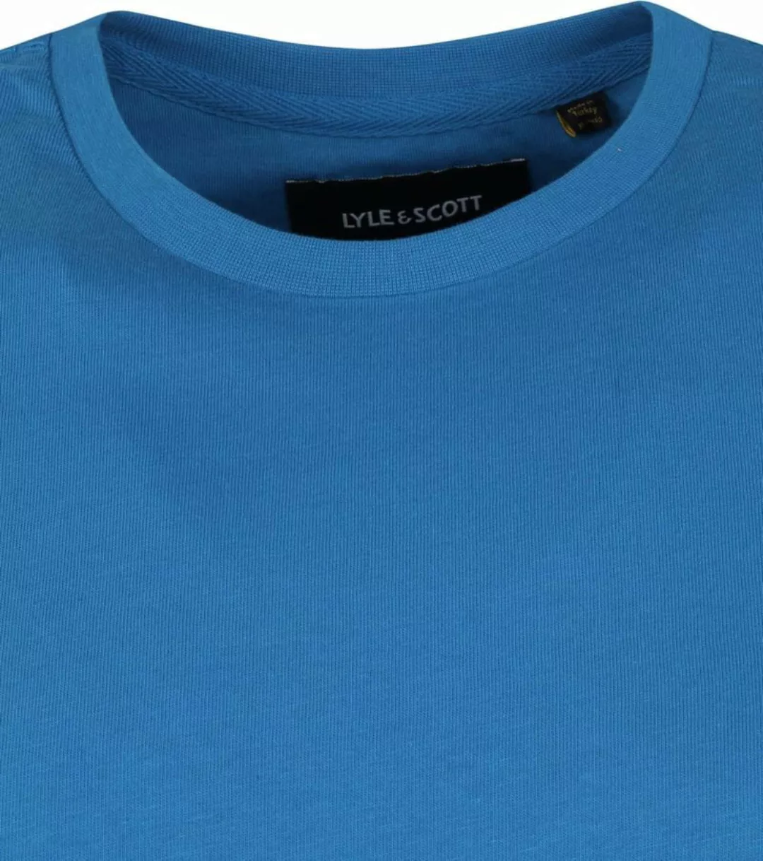 Lyle and Scott T-Shirt Blau Mid - Größe L günstig online kaufen