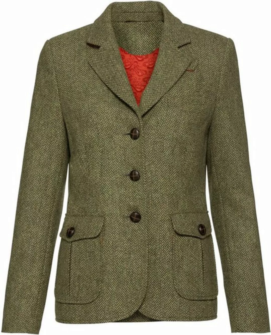 Highmoor Jackenblazer Fischgrat-Tweedblazer günstig online kaufen