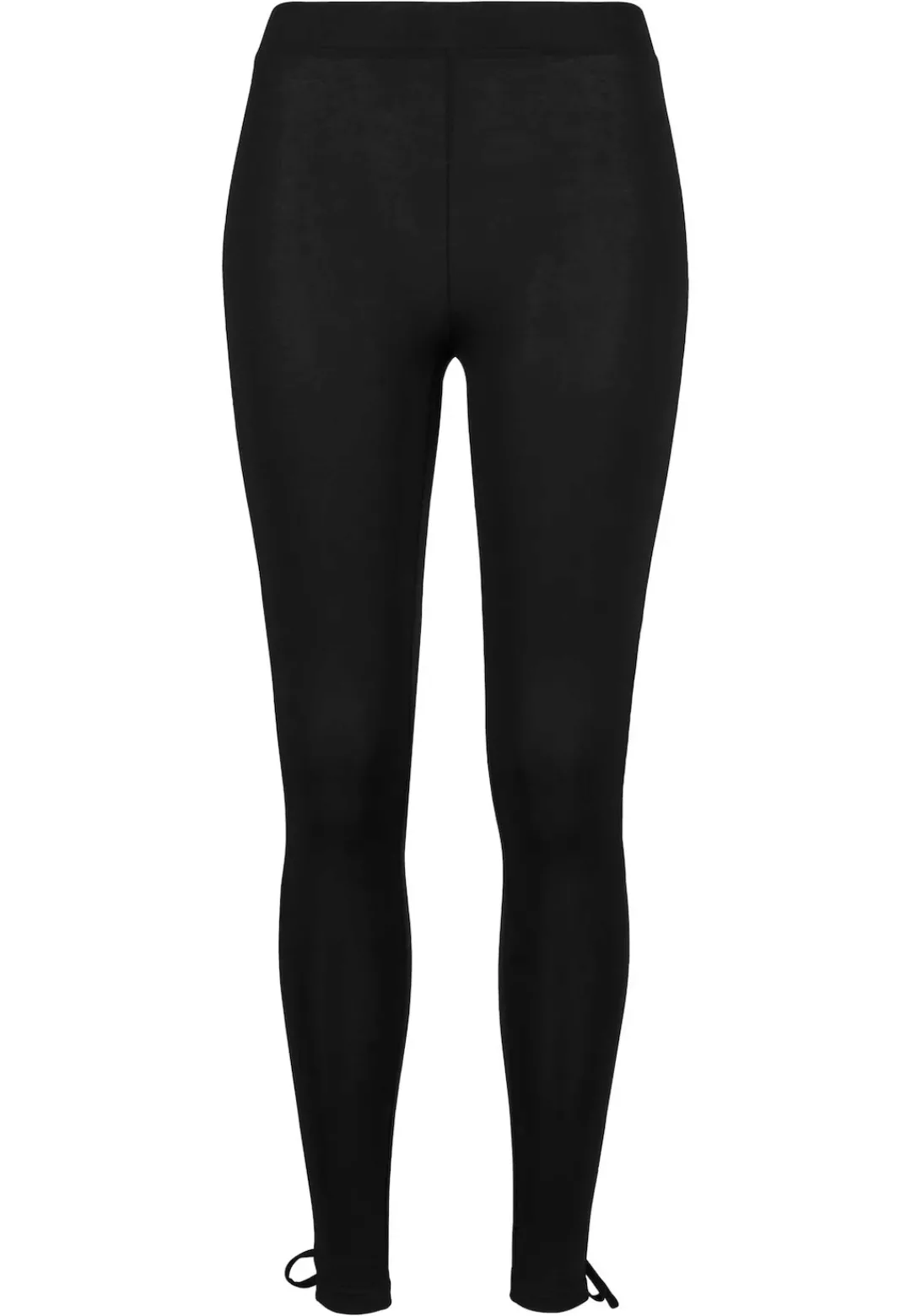 URBAN CLASSICS Leggings "Urban Classics Damen Ladies Laced Up Back Leggings günstig online kaufen