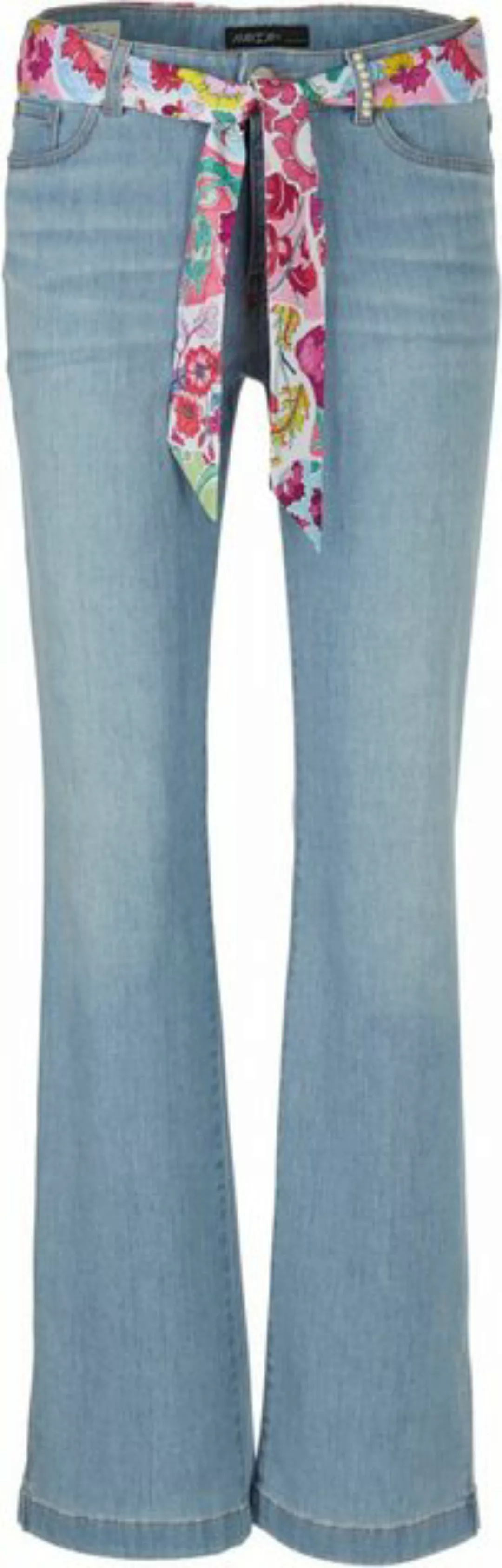 Marc Cain Bootcut-Jeans FARO Flower Vichy Premium Damenmode Modell FARO mit günstig online kaufen