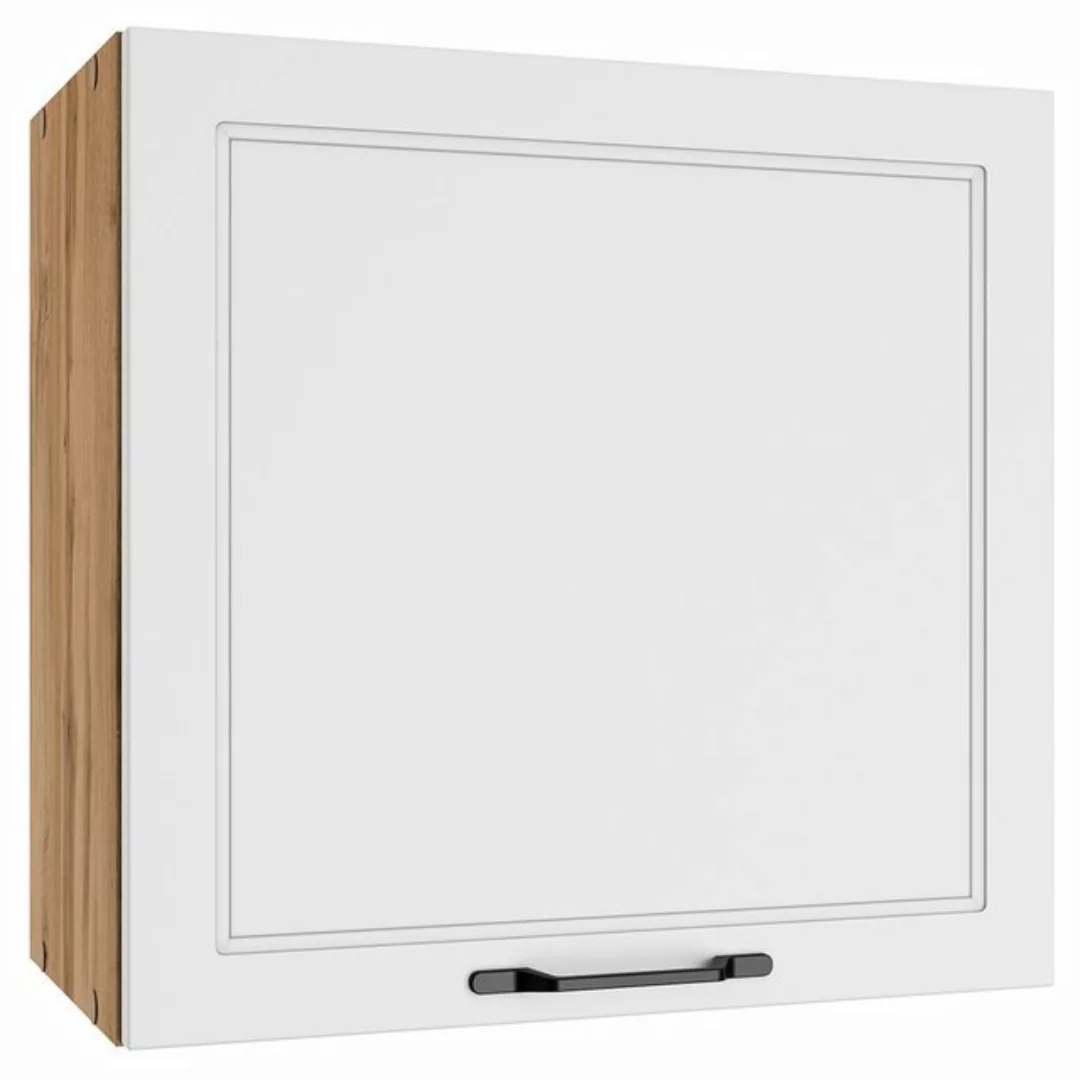 Lomadox Hängeschrank MONTERREY-03 Wandschrank Küchenschrank, weiß und Eiche günstig online kaufen