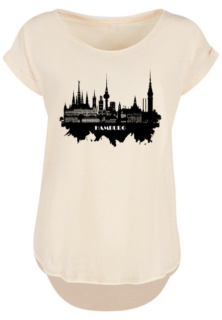 F4NT4STIC T-Shirt "Cities Collection - Hamburg skyline", Print günstig online kaufen