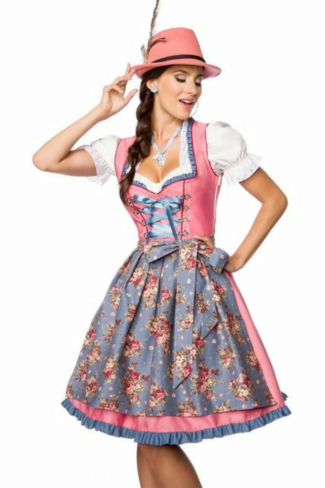 Dirndline Dirndl Wiesn Dirndl Kleid Tracht Oktoberfest Wasn Volksfest Bayer günstig online kaufen