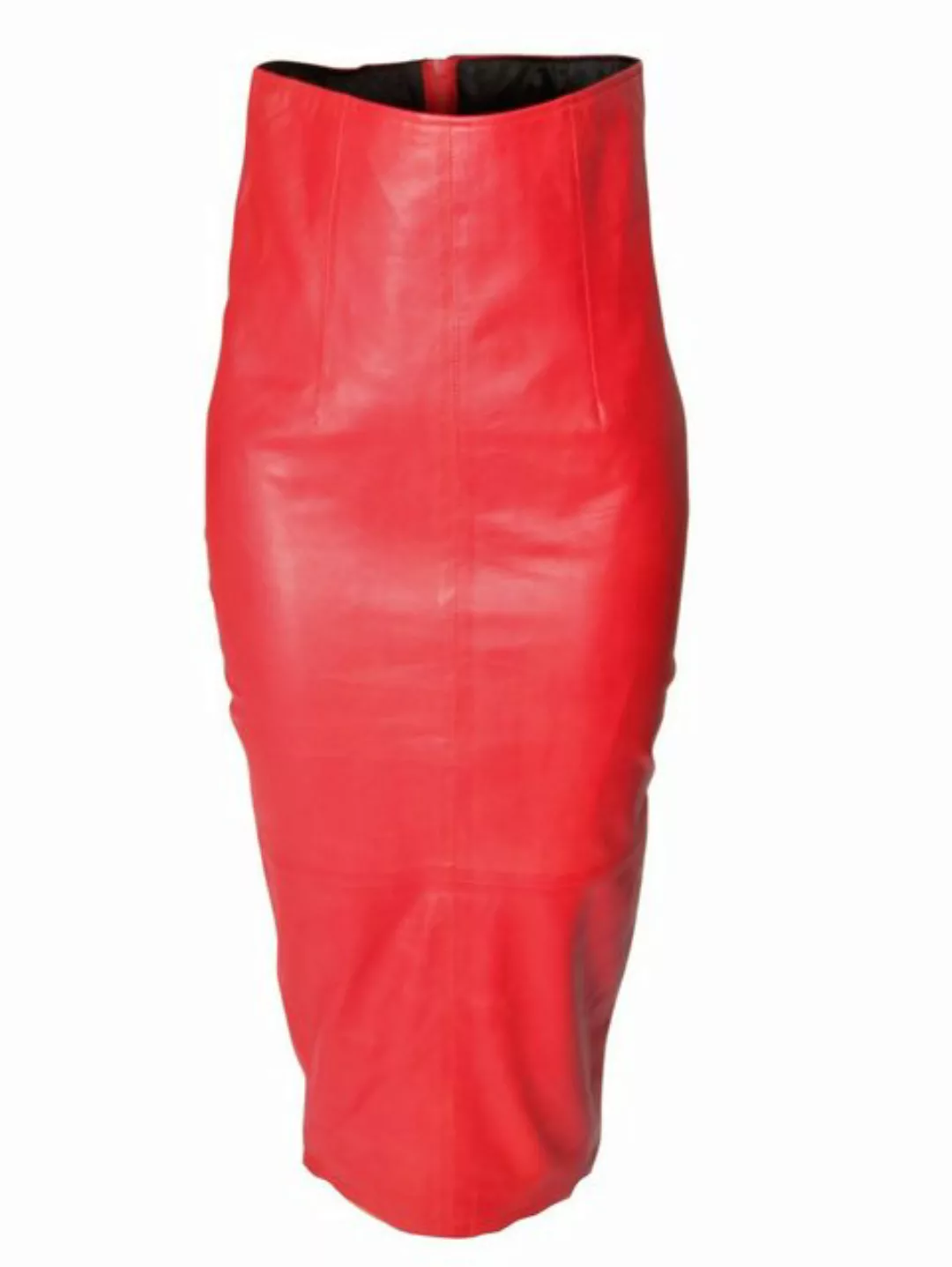 Be Noble Lederrock High Society rot Sehr enganliegender Lederrock in elegan günstig online kaufen