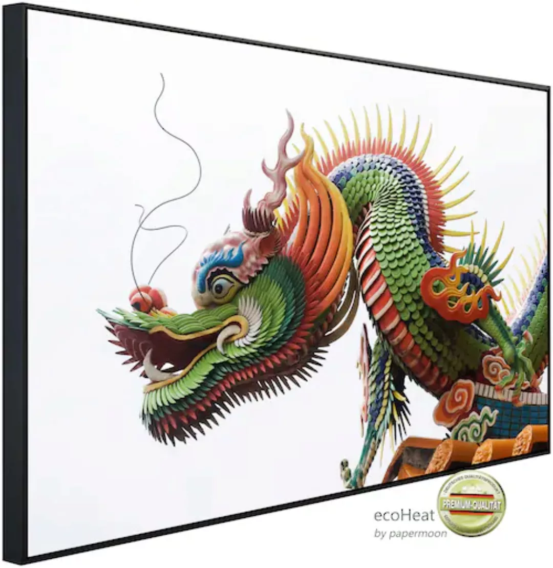 Papermoon Infrarotheizung »Chinesischer Drache«, sehr angenehme Strahlungsw günstig online kaufen