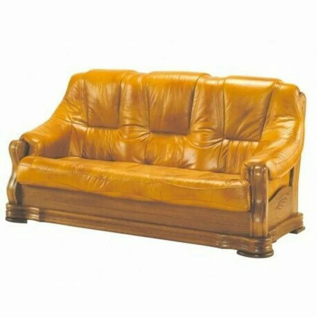 JVmoebel 3-Sitzer, Dreisitzer Klassische Ledersofa Couch Polster Sofa 3 Sit günstig online kaufen