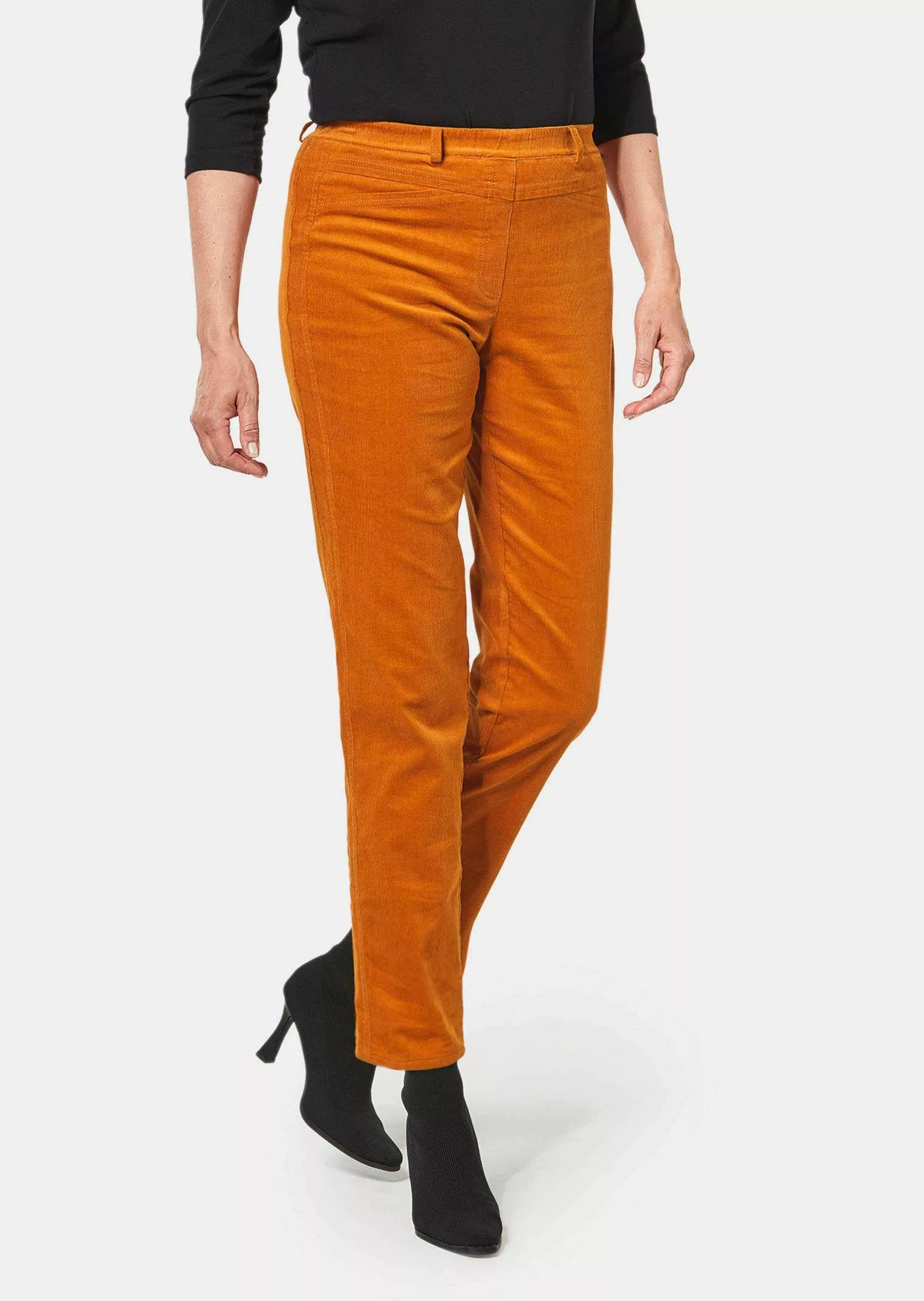 GOLDNER Schlupfhose Supersofte Cordhose LOUISA mit günstig online kaufen