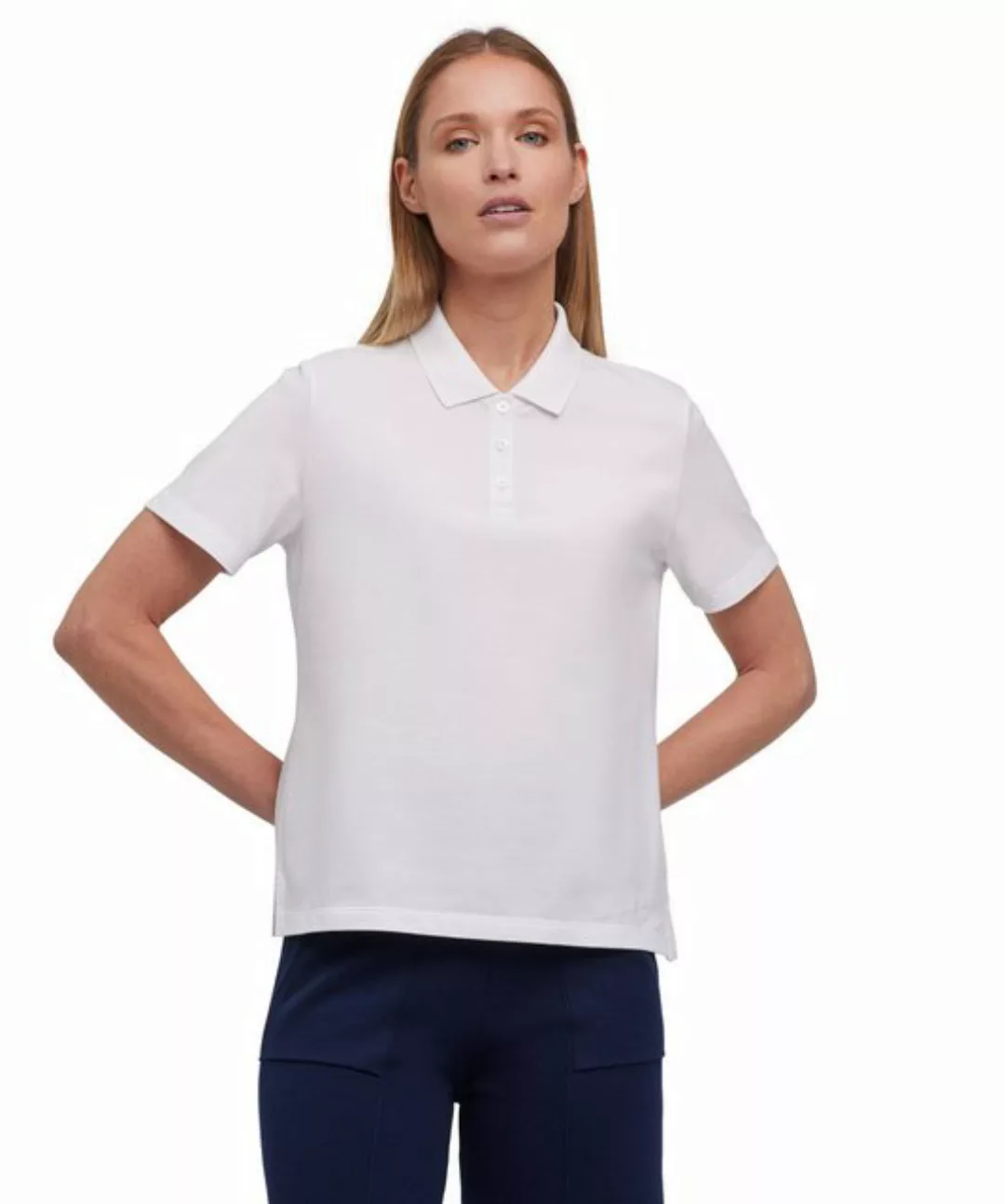 FALKE Poloshirt aus hochwertiger Pima-Baumwolle günstig online kaufen