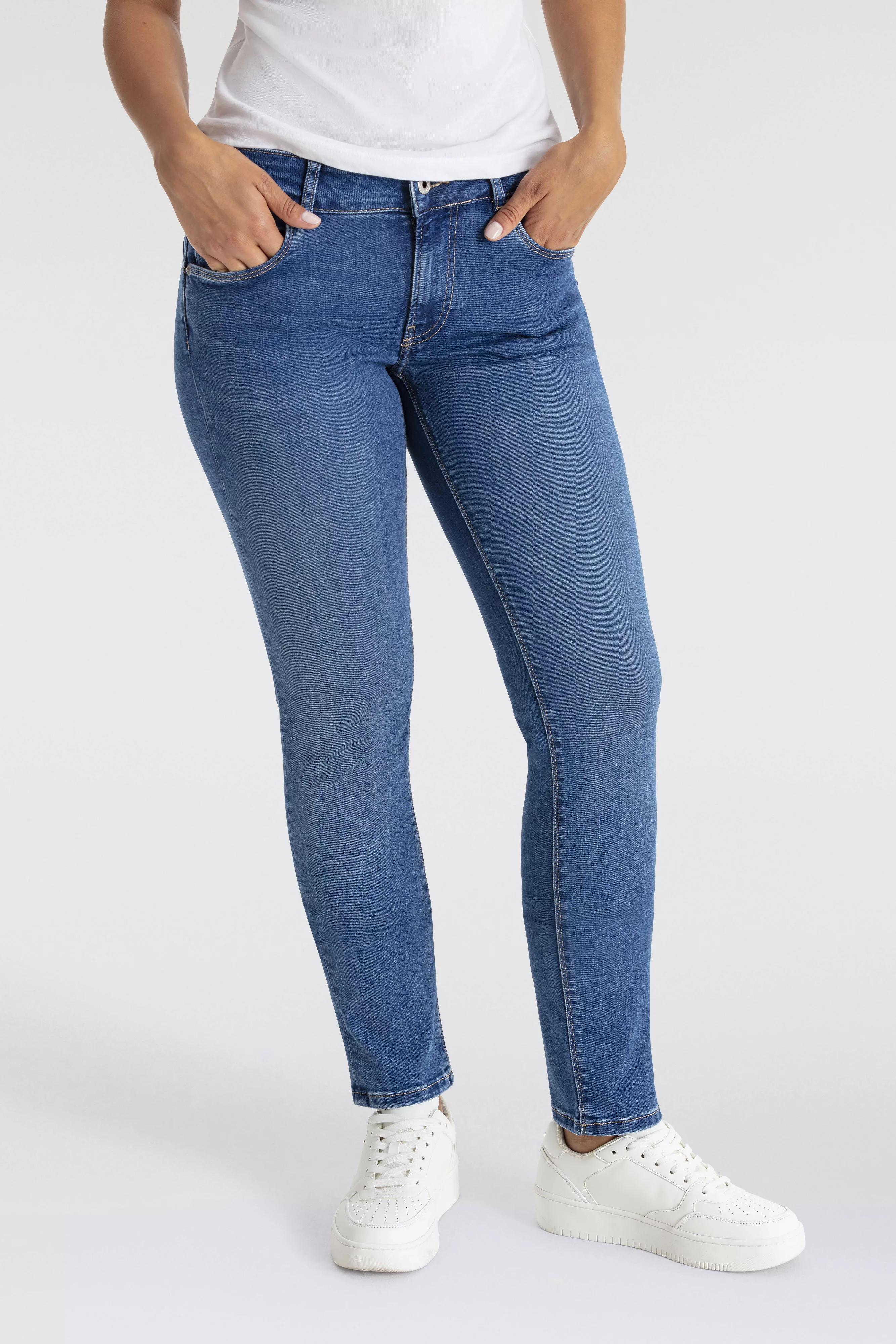 Pepe Jeans Slim-fit-Jeans SLIM JEANS LW, mit niedriger Leibhöhe günstig online kaufen