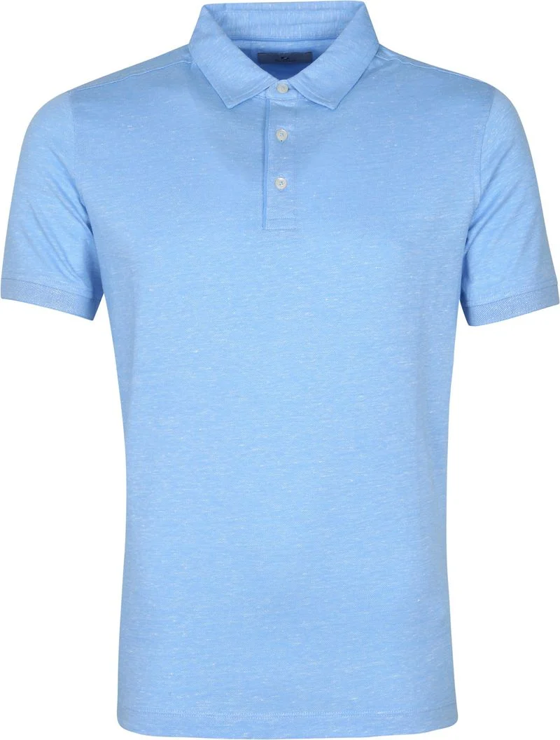 Suitable Prestige Melange Polo Shirt Blau - Größe XL günstig online kaufen