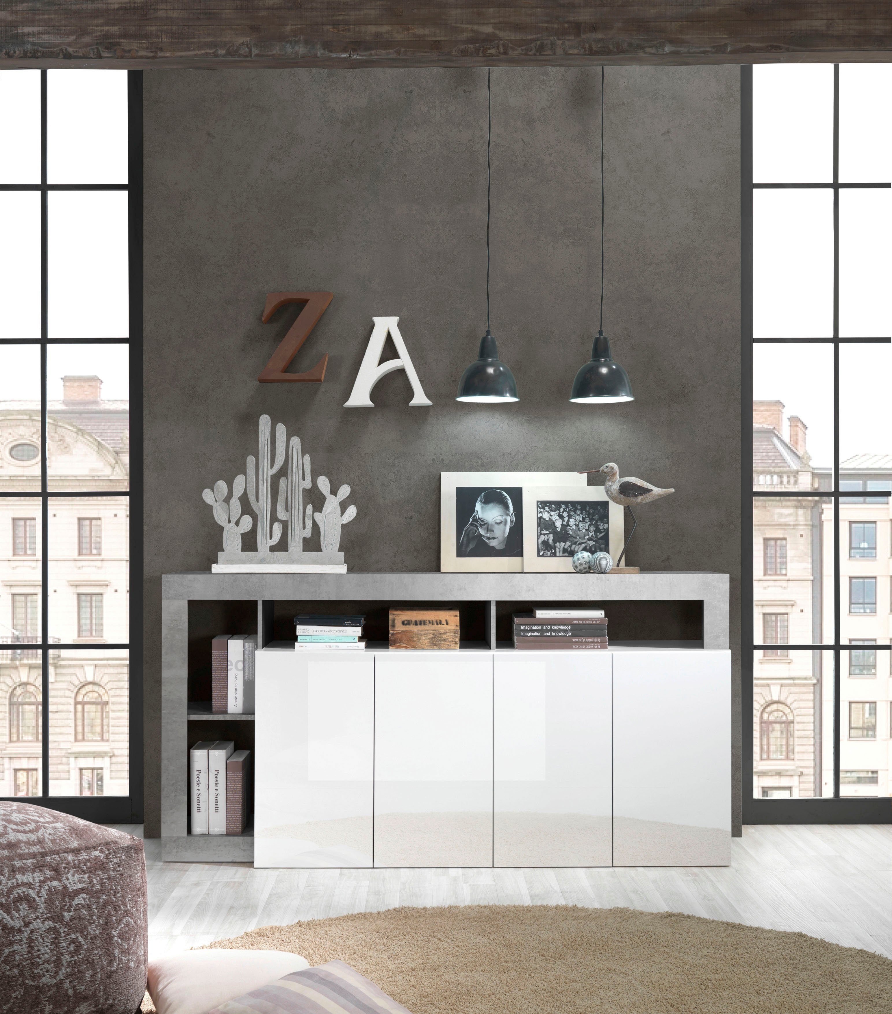 INOSIGN Sideboard "Hamburg", Breite 184 cm günstig online kaufen