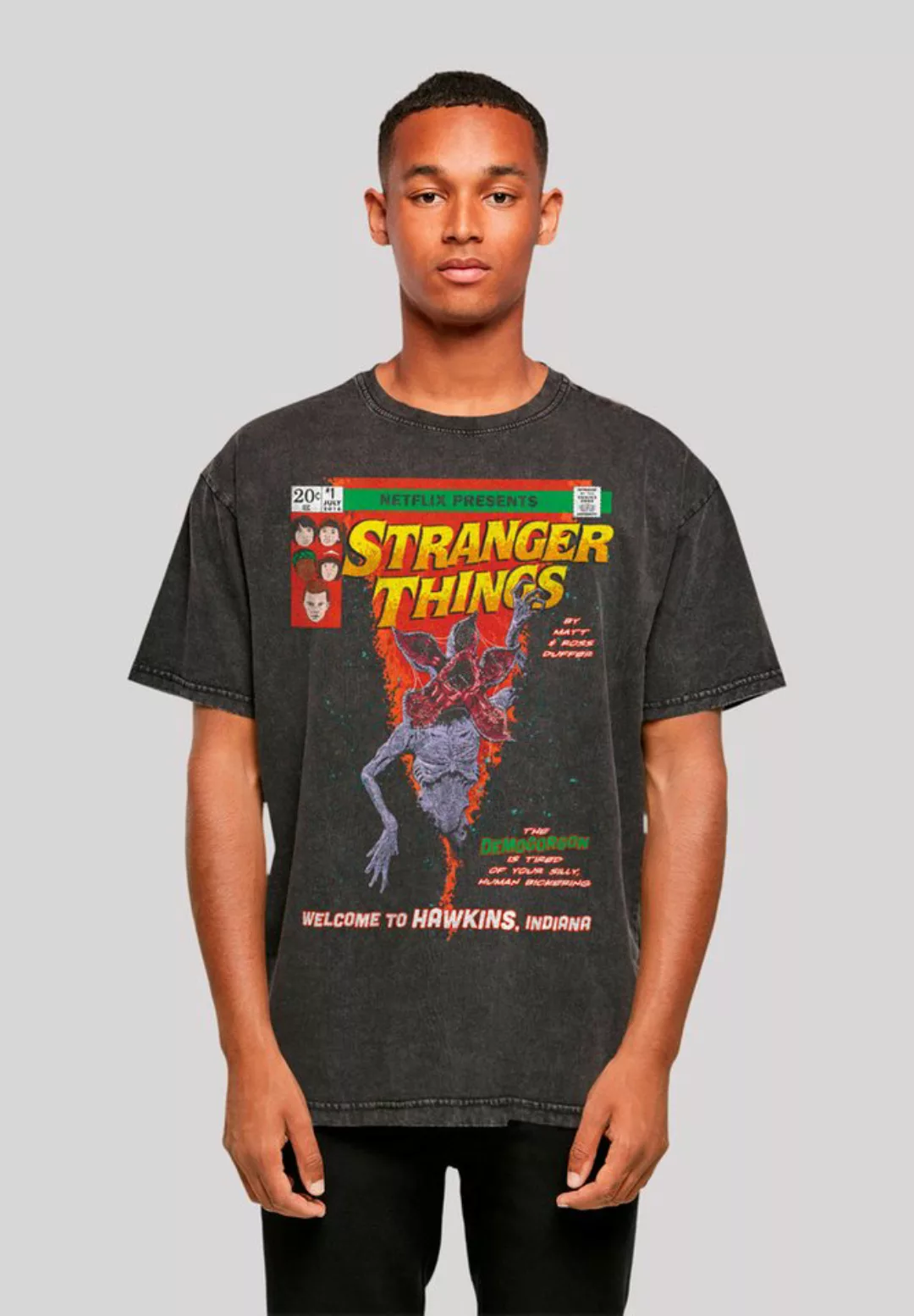 F4NT4STIC T-Shirt "Stranger Things Comic Cover Netflix TV Series", Premium günstig online kaufen