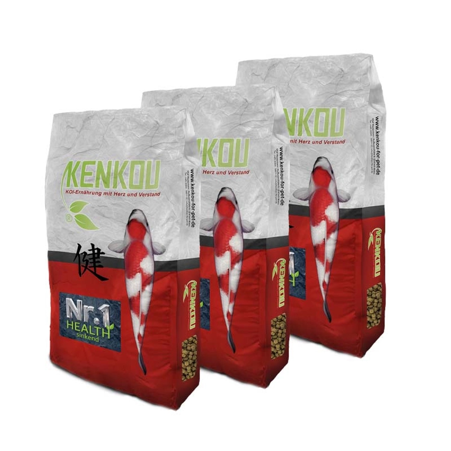 Kenkou Teichfutter Nr.1 Health Sinkend 4.5 mm 15 kg günstig online kaufen