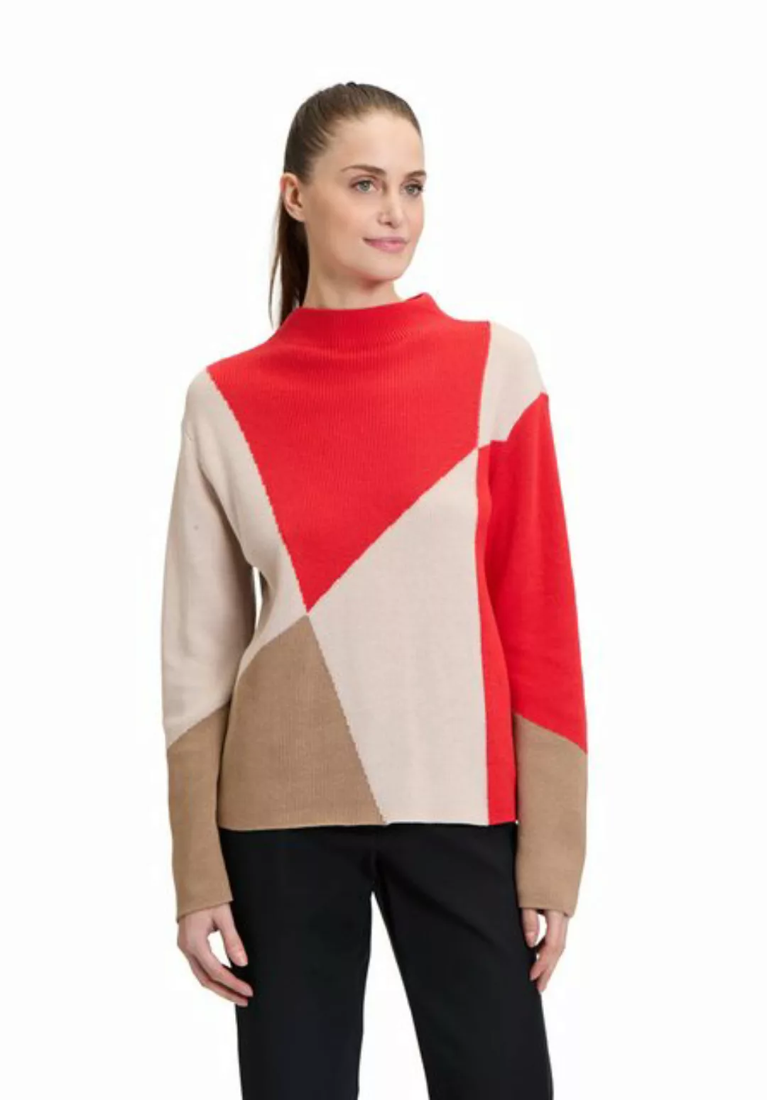 Betty Barclay Strickpullover Betty Barclay Feinstrickpullover mit Intarsie günstig online kaufen