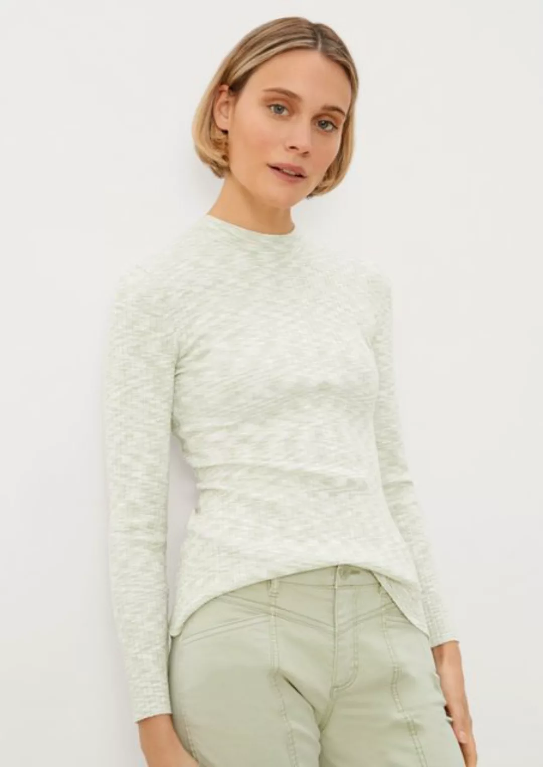 s.Oliver Strickpullover Pullover in Rippenstrick günstig online kaufen