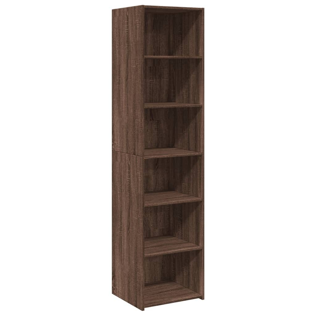 vidaXL Highboard Highboard Braun Eichen-Optik 45x41x185 günstig online kaufen