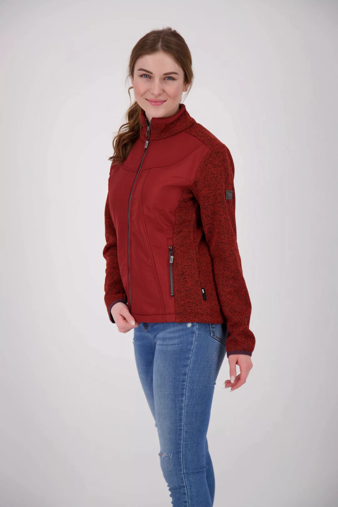 DEPROC Active Strickfleecejacke "LAKE RODELL WOMEN", auch in Großen Größen günstig online kaufen