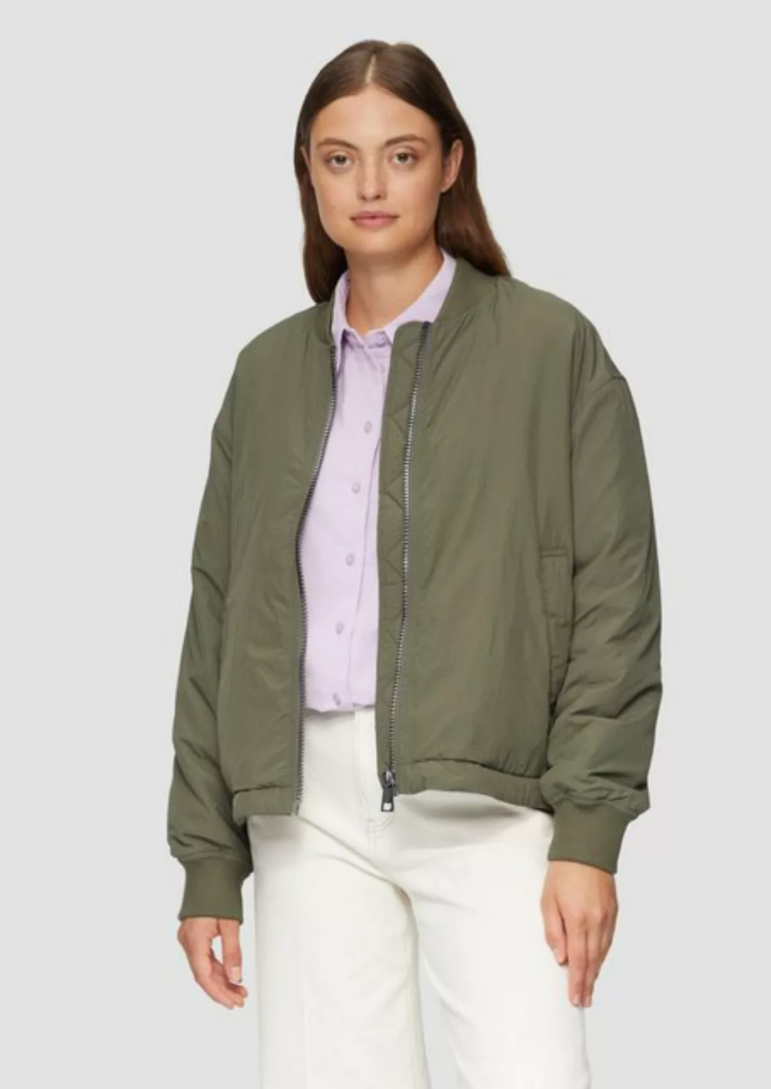 s.Oliver Funktionsjacke Wattierter Blouson aus leichtem Nylon günstig online kaufen