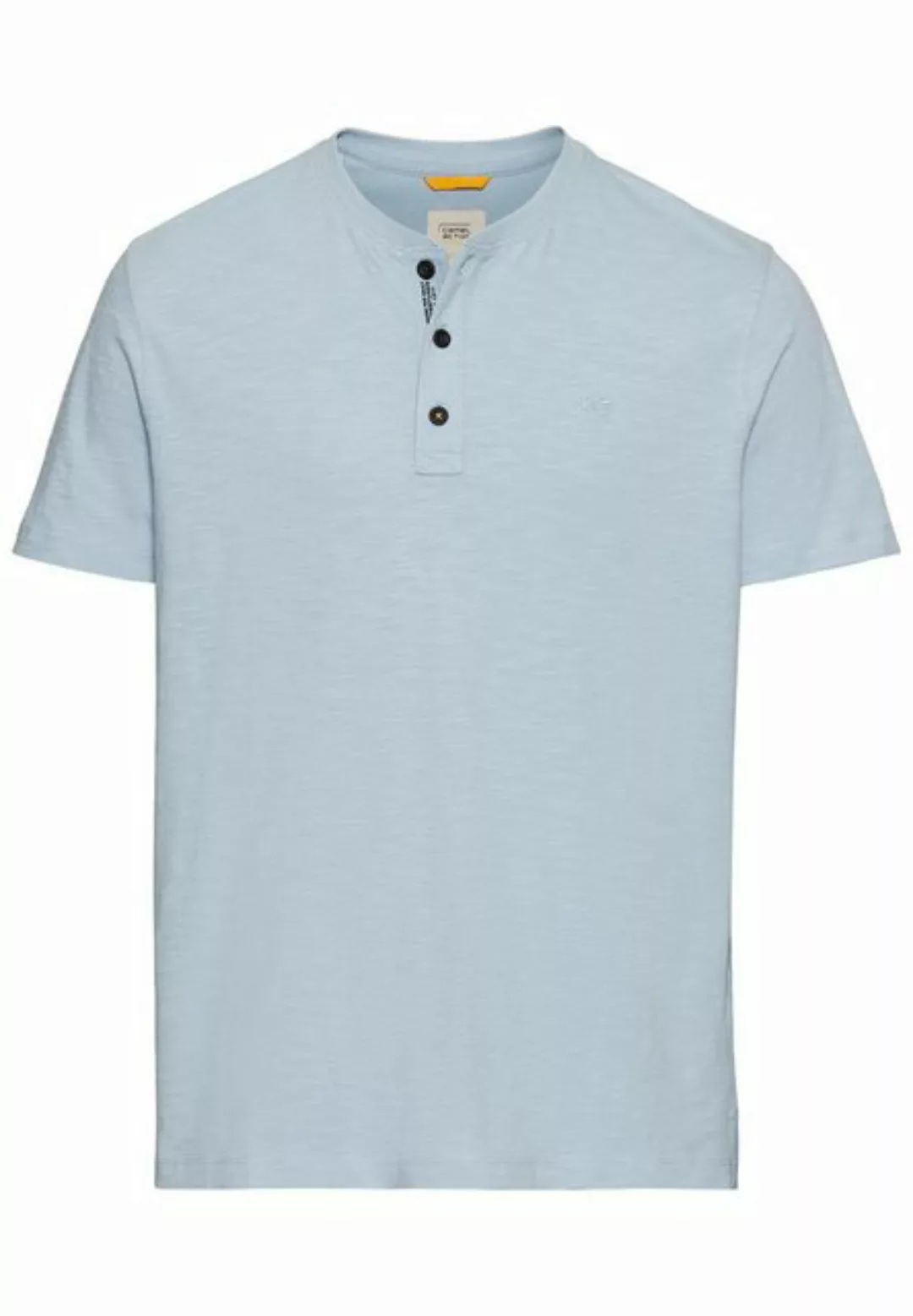 camel active Henleyshirt aus Organic Cotton günstig online kaufen