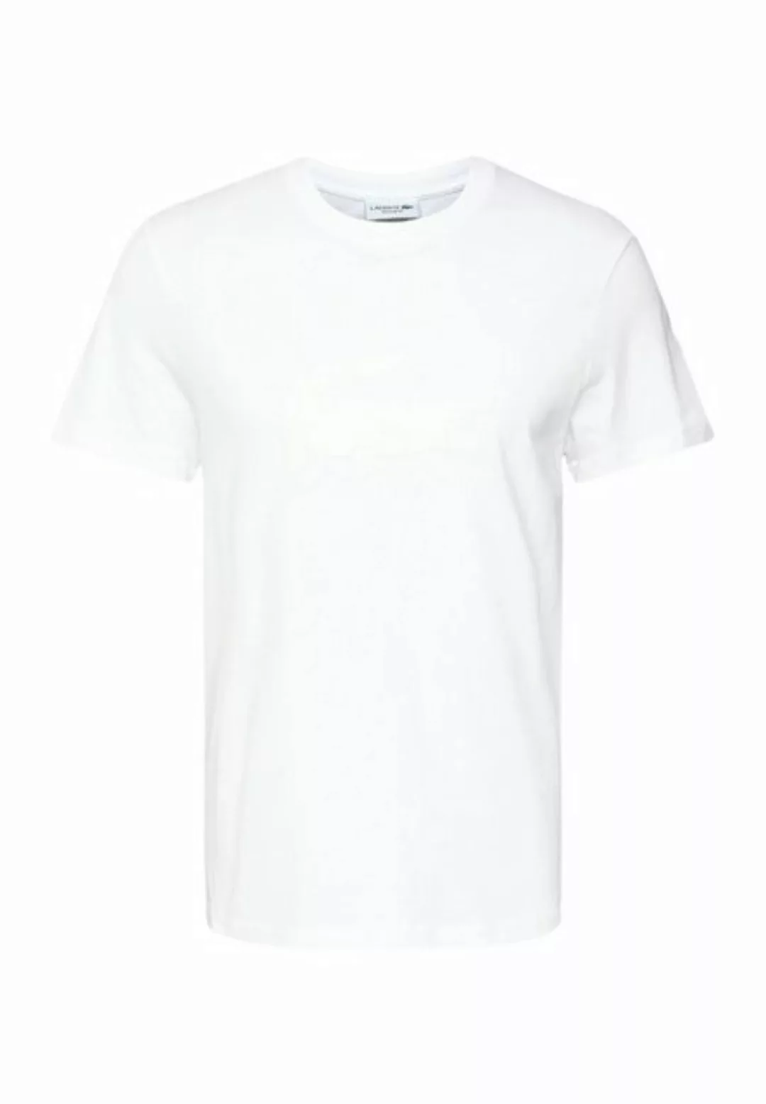 Lacoste T-Shirt T-Shirt Kurzarmshirt mit Rundhalsausschnitt und (1-tlg) günstig online kaufen