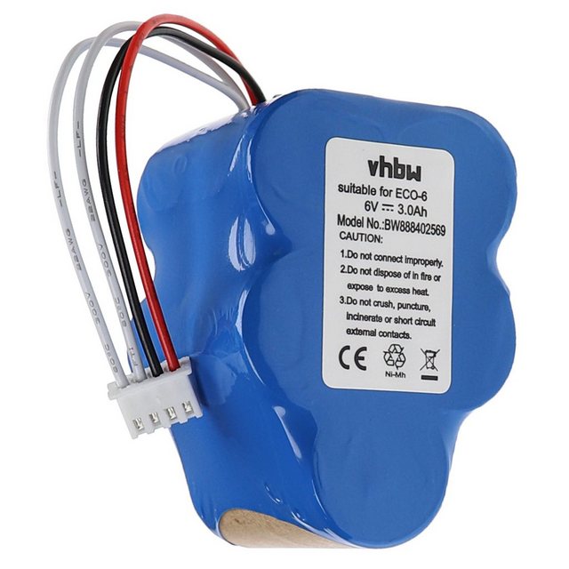 vhbw kompatibel mit COD 35601130, RB001 Staubsauger-Akku NiMH 3000 mAh (6 V günstig online kaufen