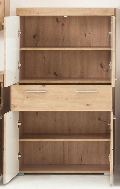 trendteam Midischrank Amanda (Badschrank in Asteiche, 72 x 132 cm) Mehrzwec günstig online kaufen