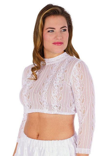 Melega Dirndlbluse Dirndlbluse - MALEA - weiß günstig online kaufen