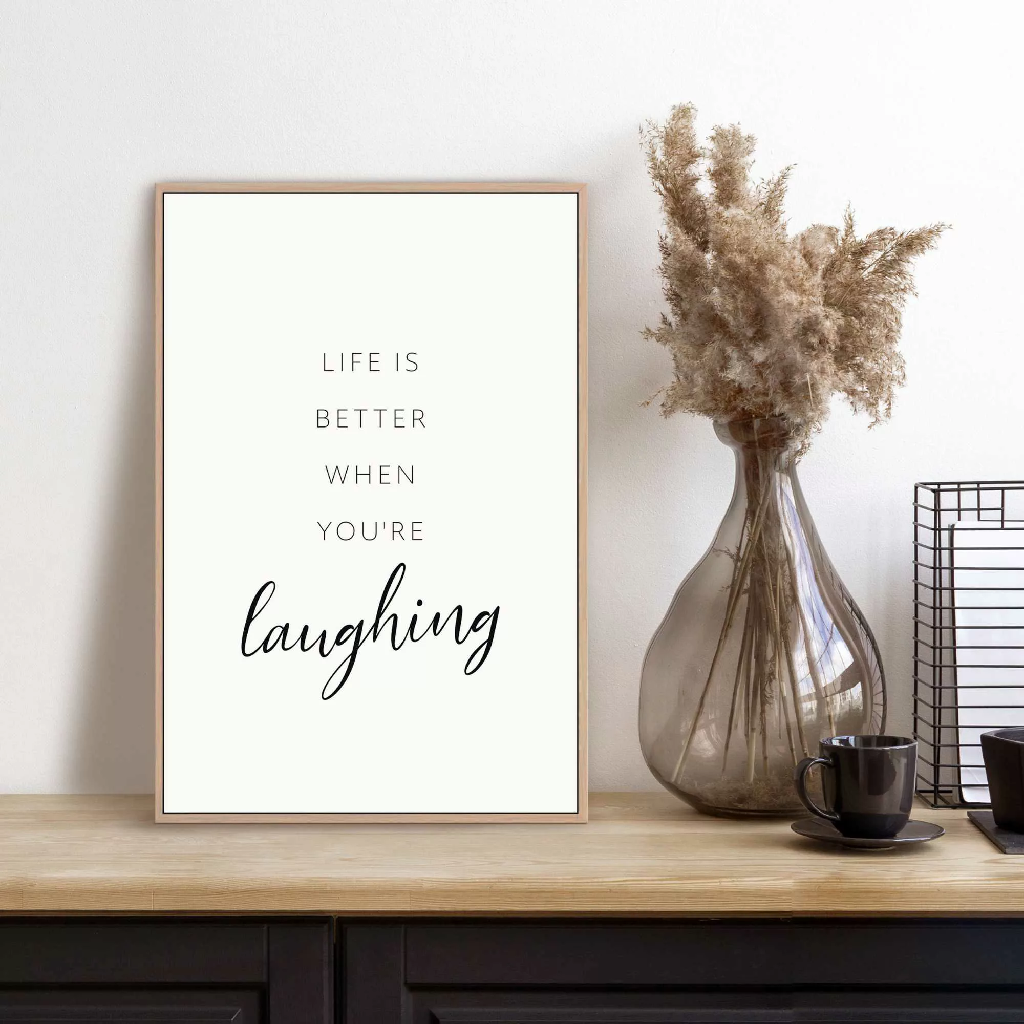 Reinders Poster "Laughing" günstig online kaufen