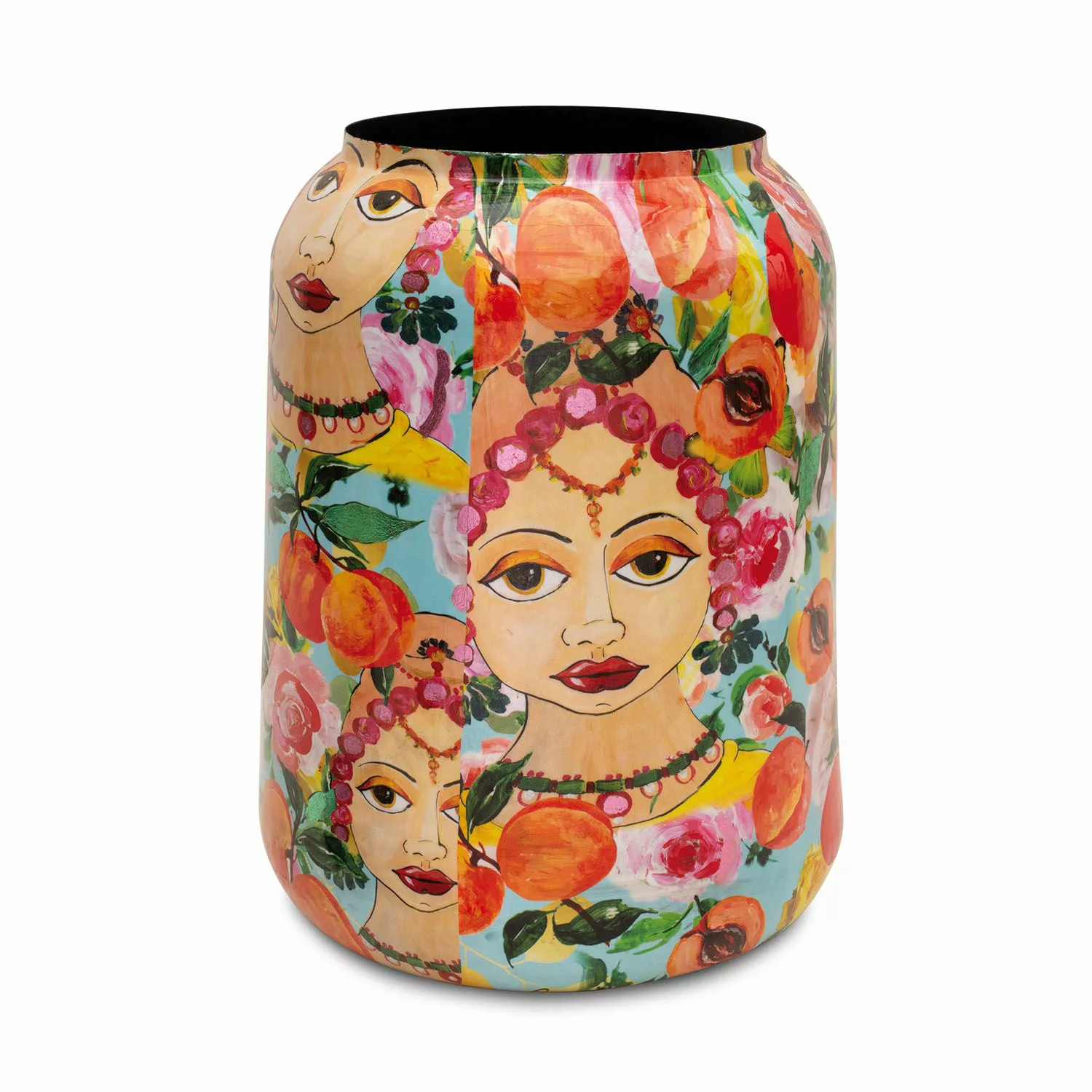 Blooming Namaste Vase aus Metall Ø 47 cm, Höhe 62 cm günstig online kaufen