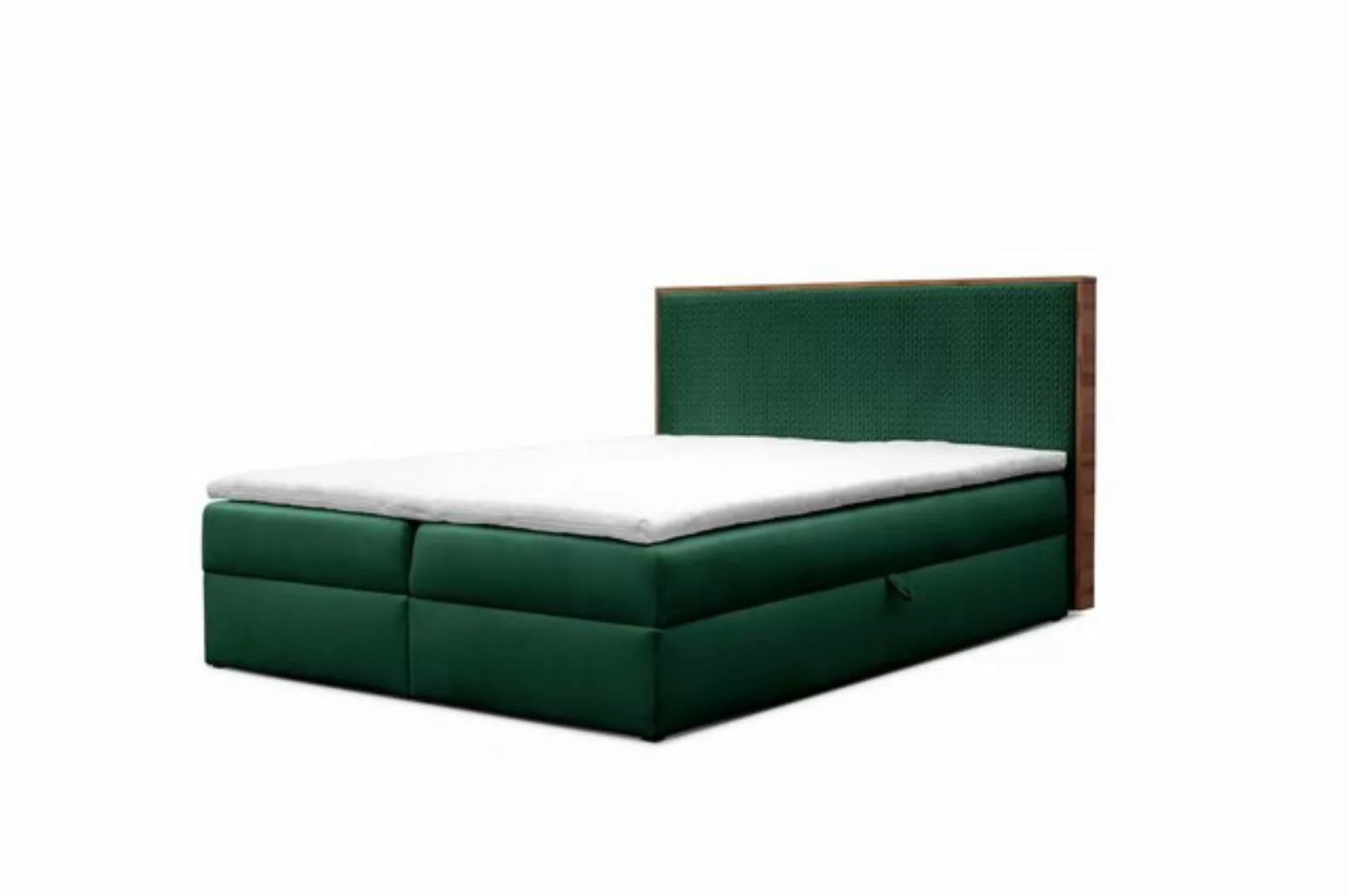 AN-MOEBEL4U Boxspringbett FRANCESCO mit Bettkästen und Topper, Doppelbett, günstig online kaufen
