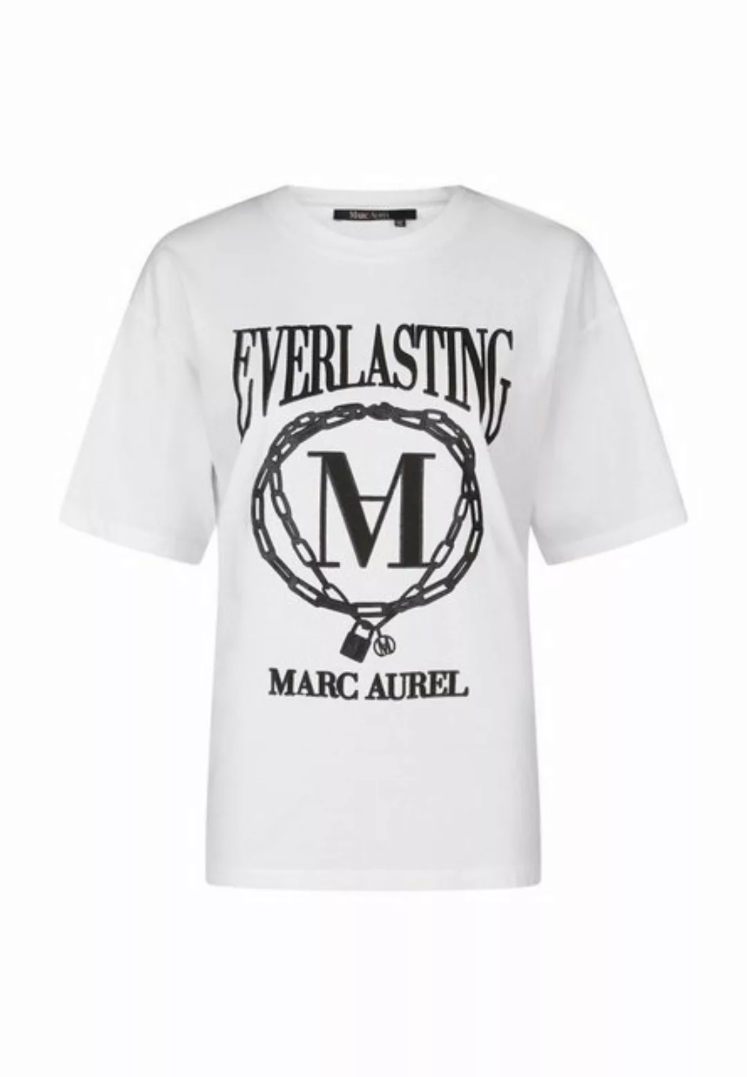 MARC AUREL T-Shirt Shirts, white varied günstig online kaufen