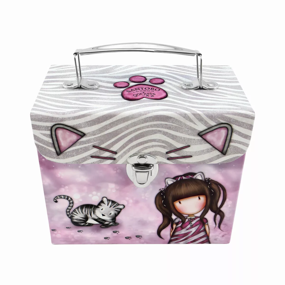 Aufbewahrungsbox Gorjuss Ruby Wild Grau Pappe (16 X 13,4 X 9 Cm) günstig online kaufen