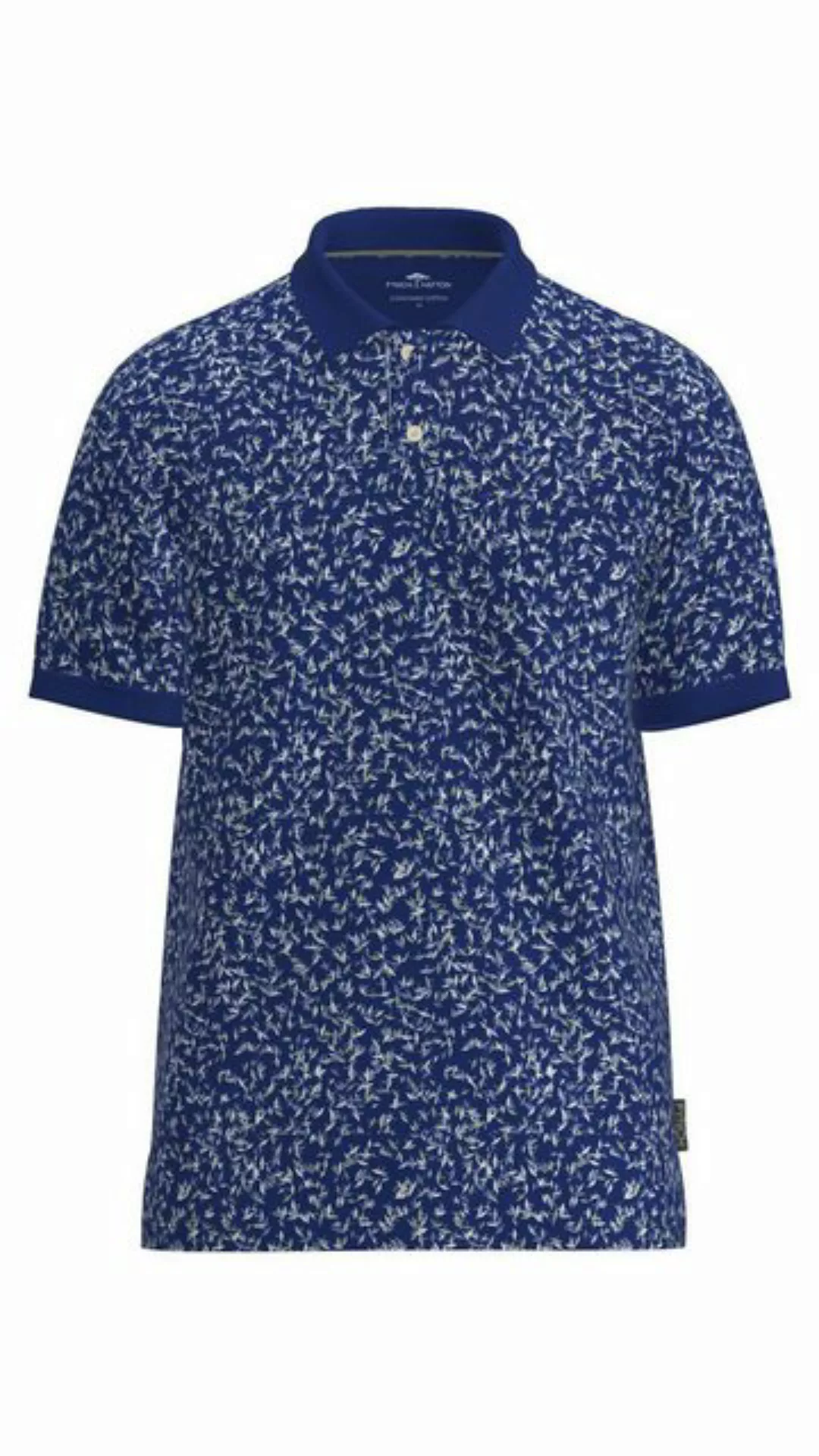 FYNCH-HATTON Poloshirt Polo-Shirt mit floralem Muster günstig online kaufen