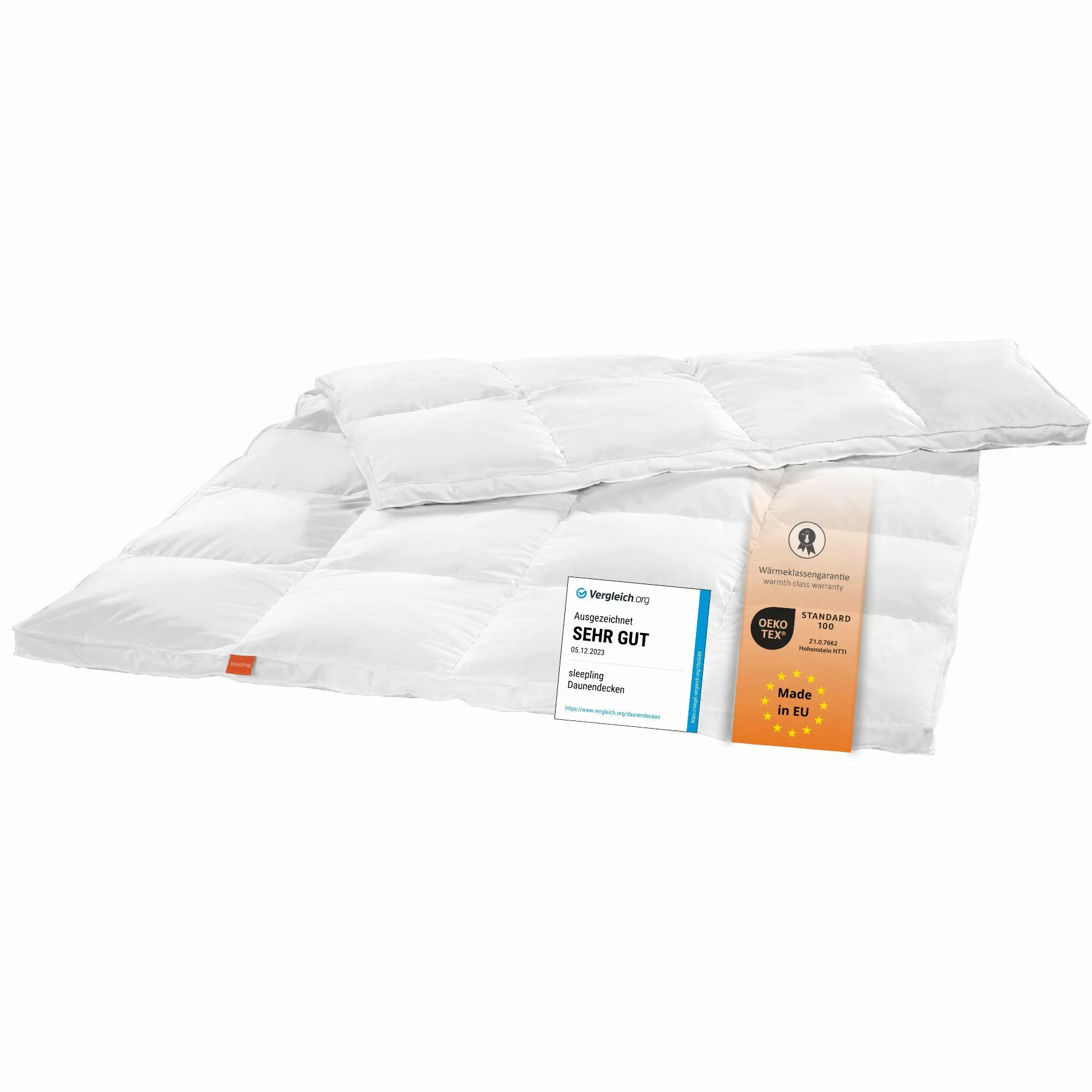 sleepling Daunenbettdecke "Komfort", Füllung: 90% Daunen, günstig online kaufen