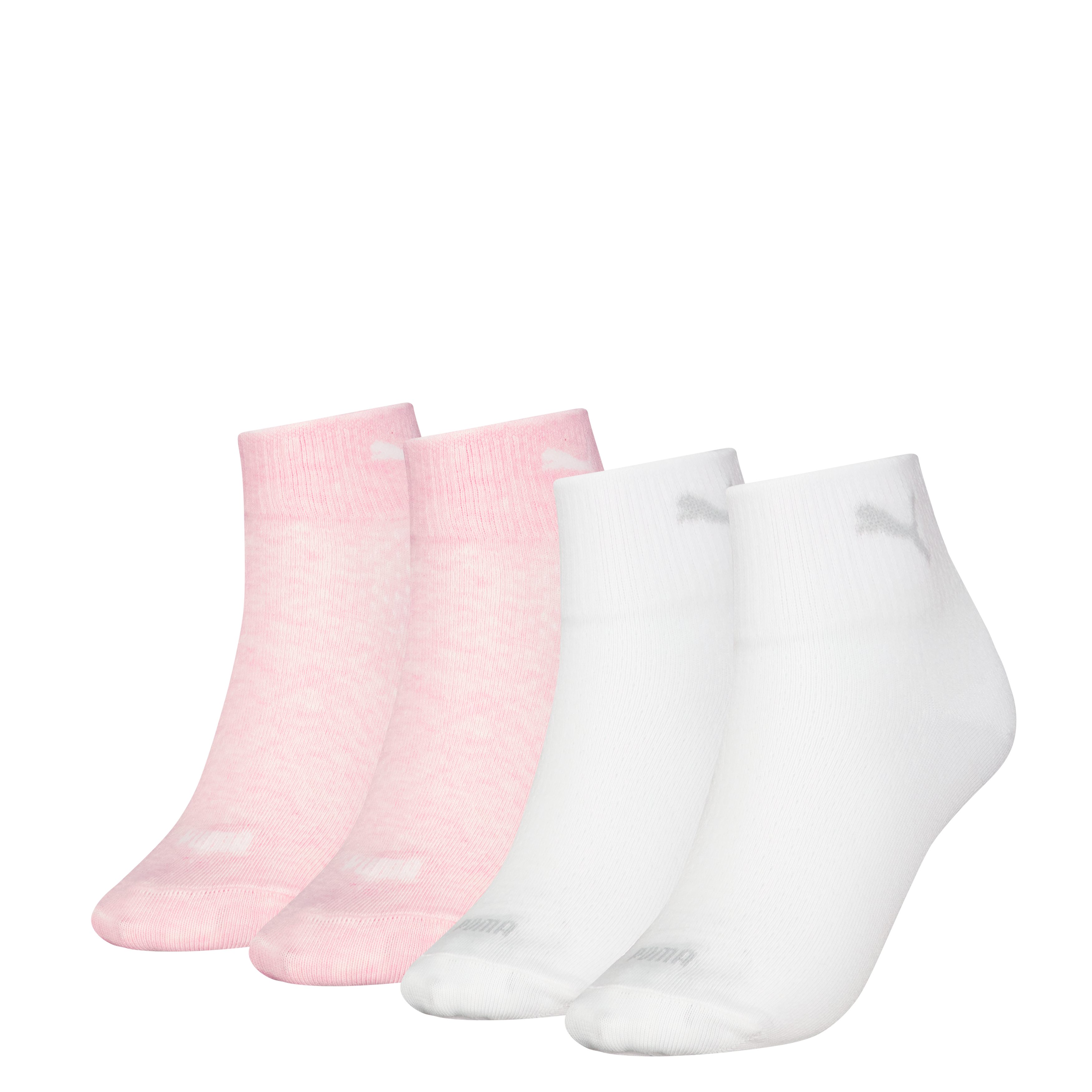 PUMA Kurzsocken "PUMA WOMEN QUARTER 4P ECOM", (4 Paar), mit atmungsaktivem günstig online kaufen