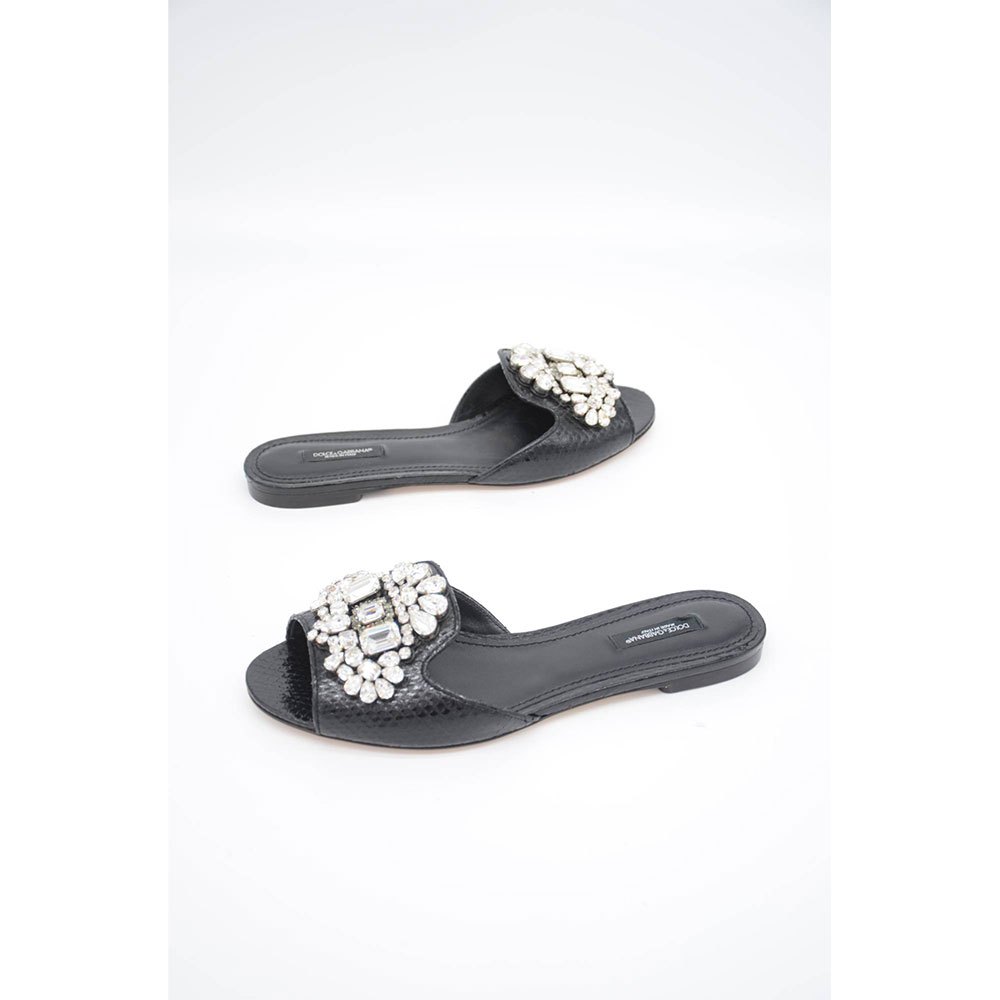 Dolce & Gabbana 737487 Sandalen EU 38 1/2 Black günstig online kaufen