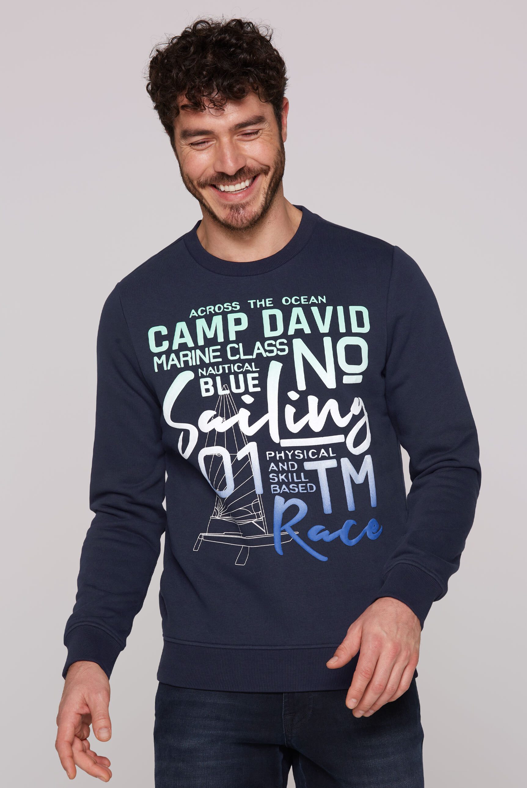 CAMP DAVID Sweater, mit weicher Innenseite günstig online kaufen