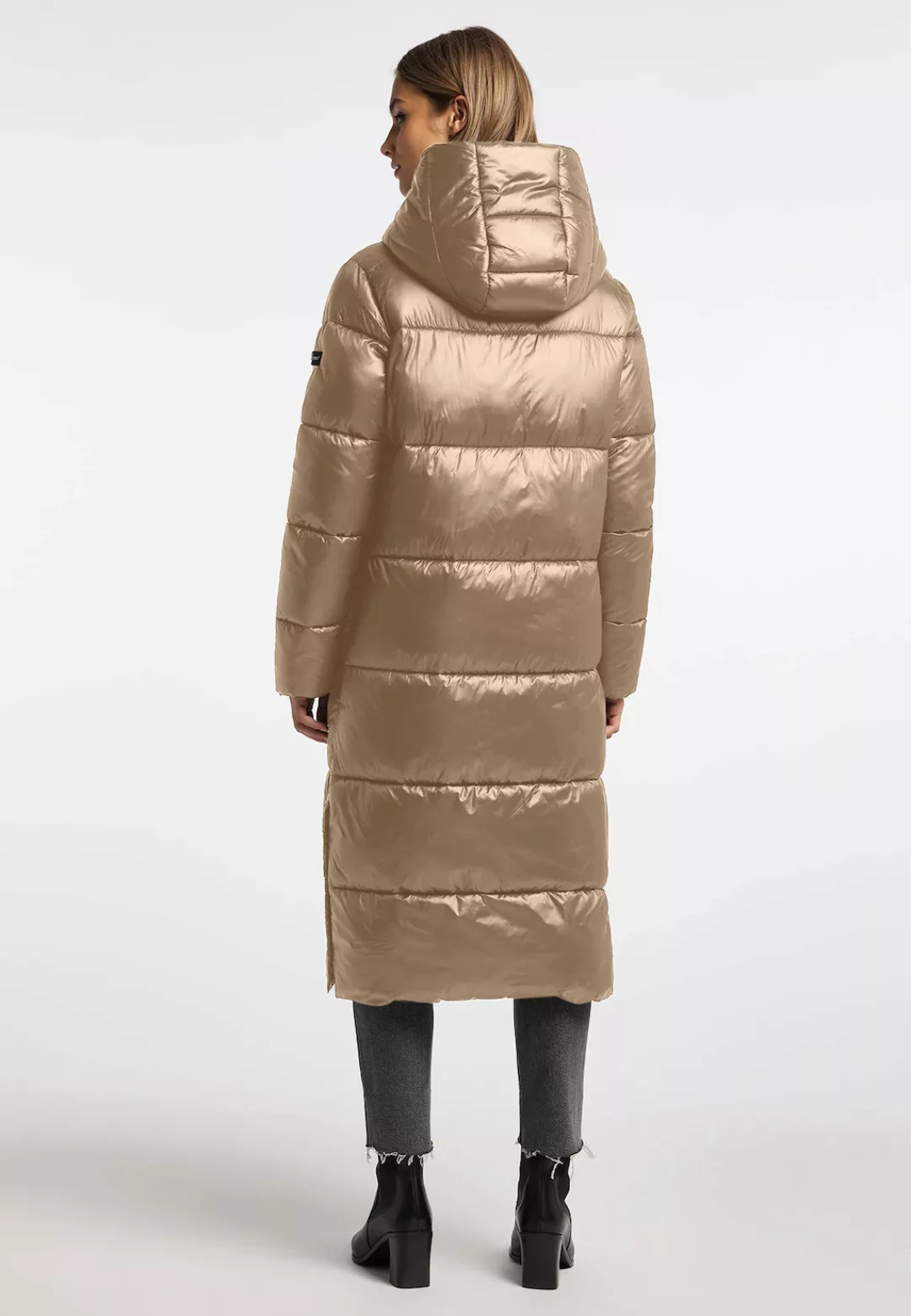 Frieda & Freddies NY Langmantel Thermolite Coat mit dezenten Farbdetails günstig online kaufen