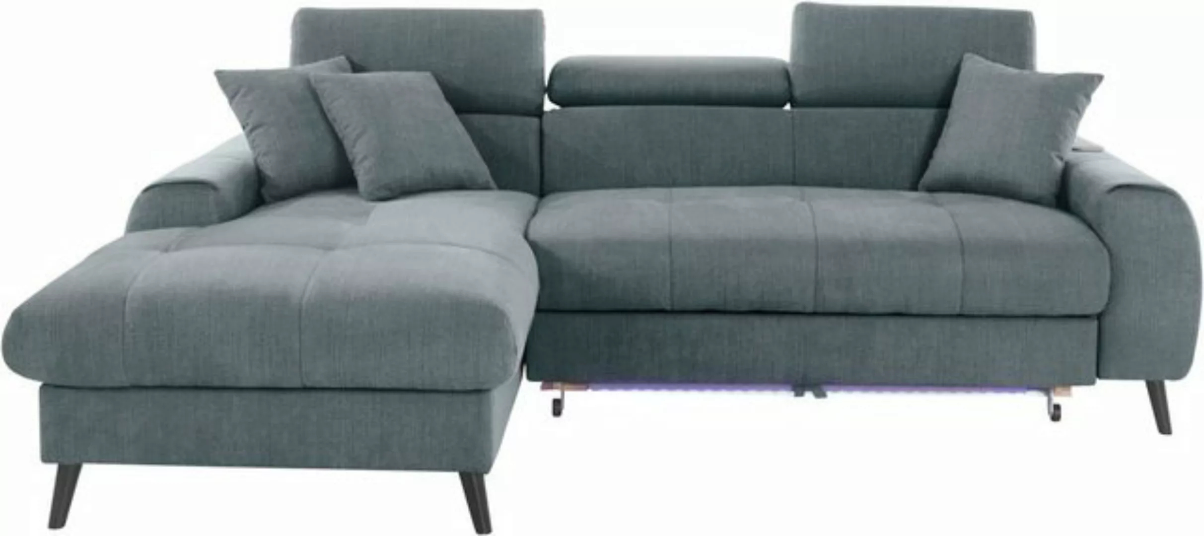 COTTA Ecksofa Mia L-Form, 3-tlg.-Kissen-Set, Recamiere, wahlweise mit oder günstig online kaufen