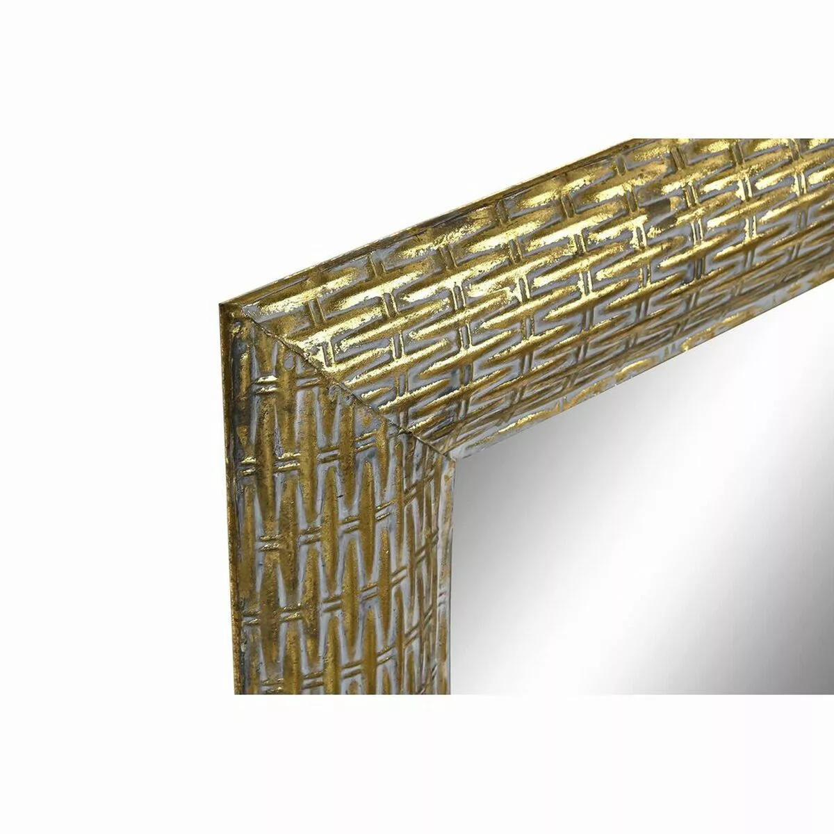 Wandspiegel Dkd Home Decor Kristall Golden Metall (59 X 3,5 X 87 Cm) günstig online kaufen