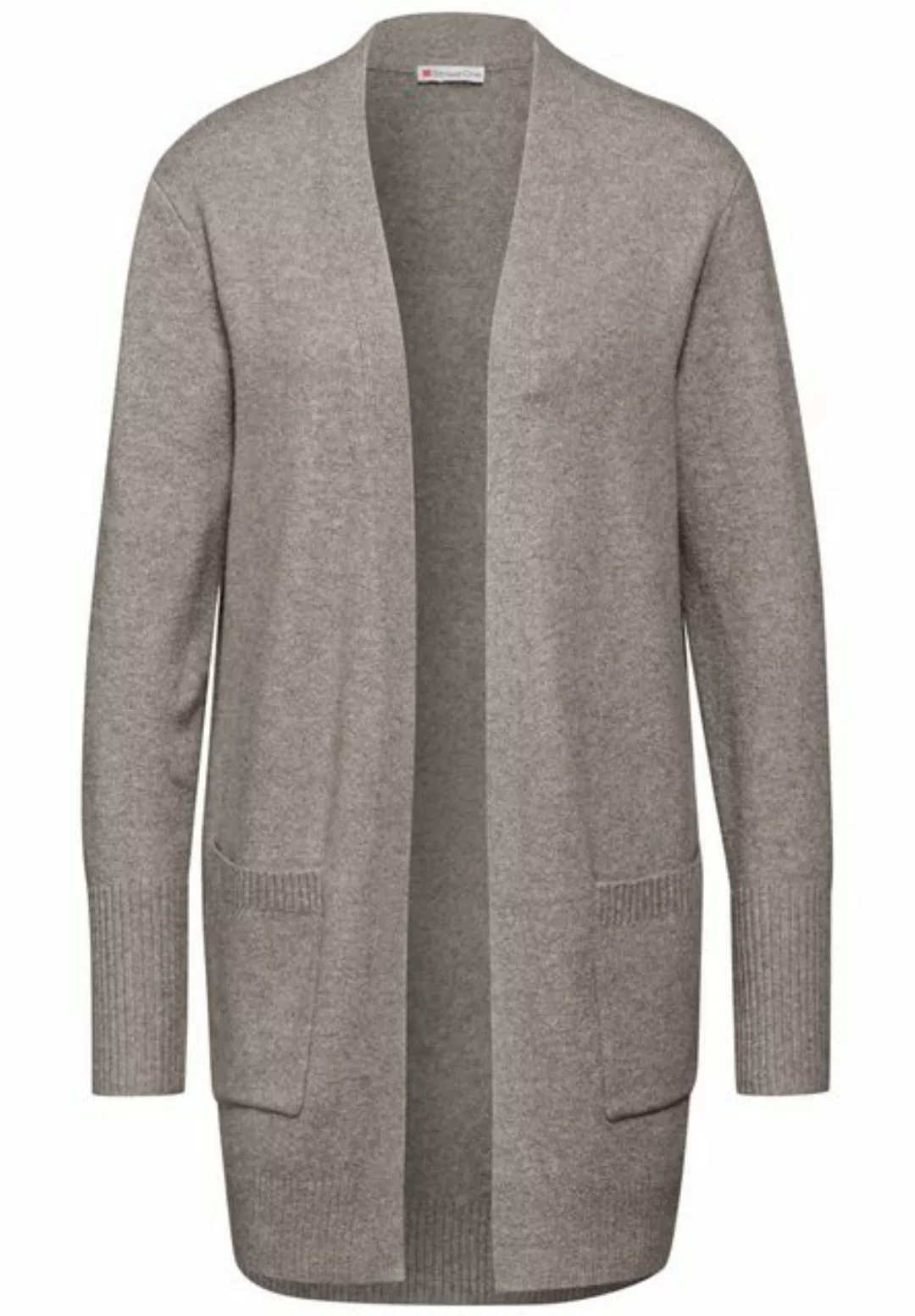 STREET ONE Cardigan, mit Materialmix günstig online kaufen