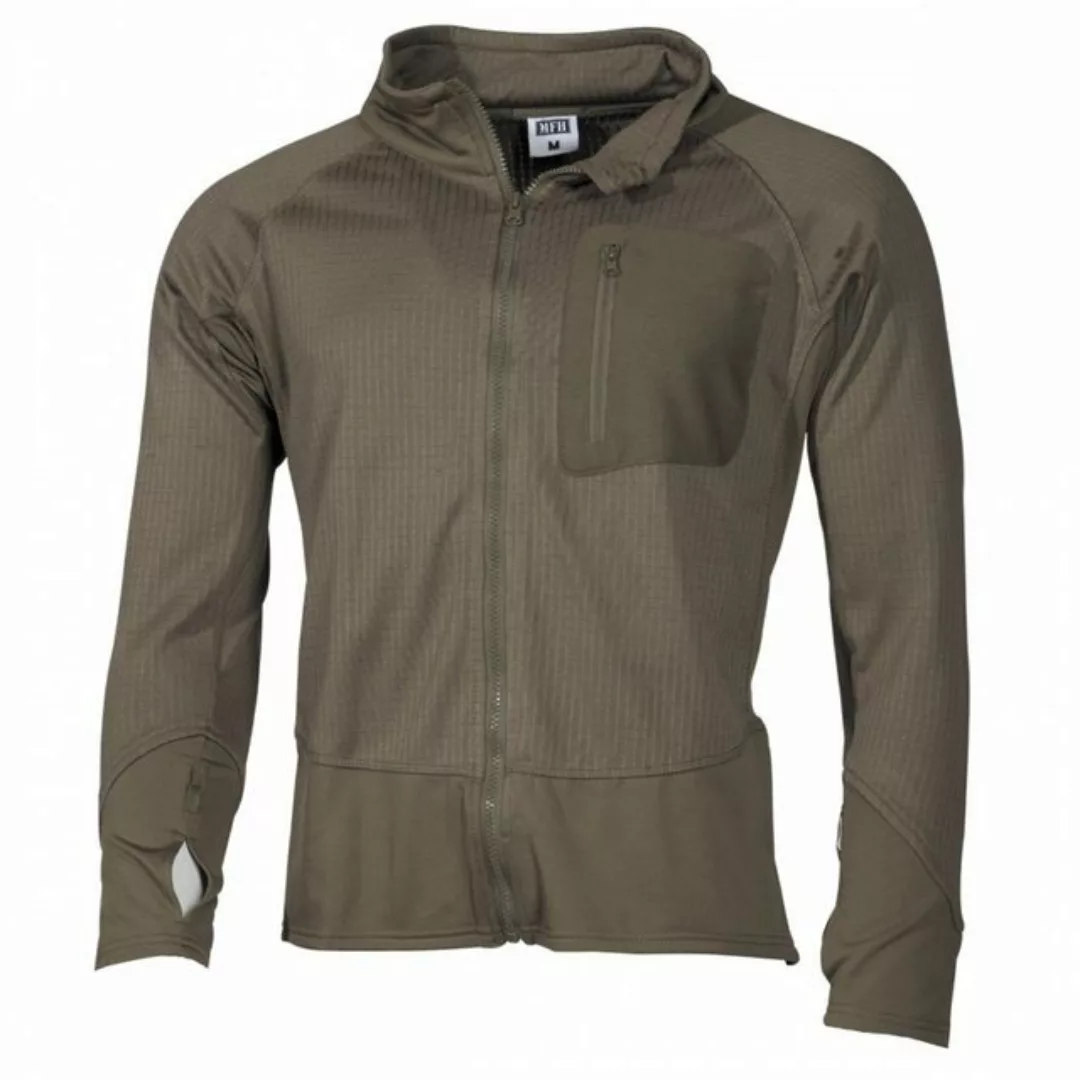 MFH Outdoorjacke US Unterziehjacke, "Tactical", oliv - M Daumenloch und Sch günstig online kaufen