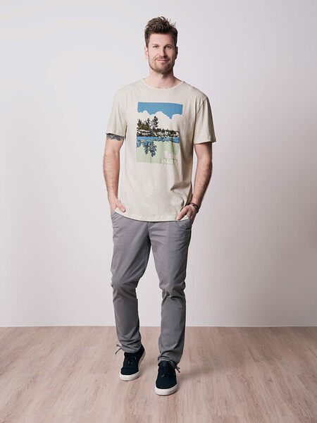 Lakelovers T-shirt Hanf Weiss günstig online kaufen